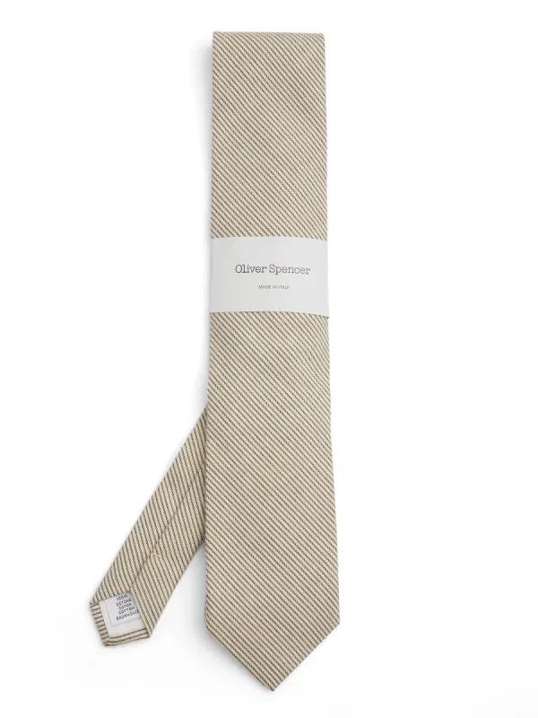 Tie Farner Cream sold by Oliver Spencer