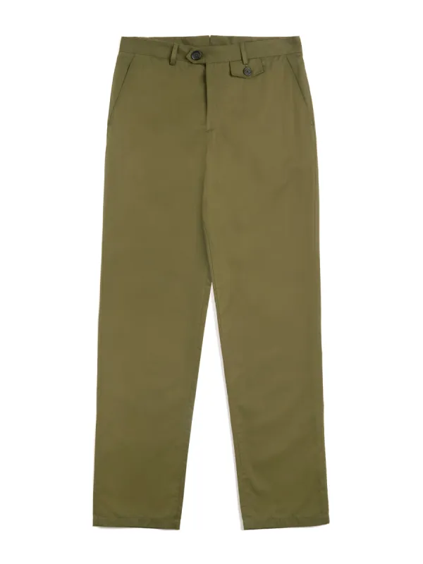Fishtail Trousers Ashdown Green sold by Oliver Spencer