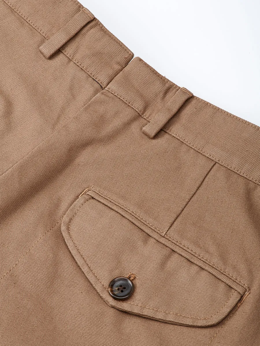 Fishtail Trousers Ellbridge Taupe sold by Oliver Spencer product image thumbnail 5