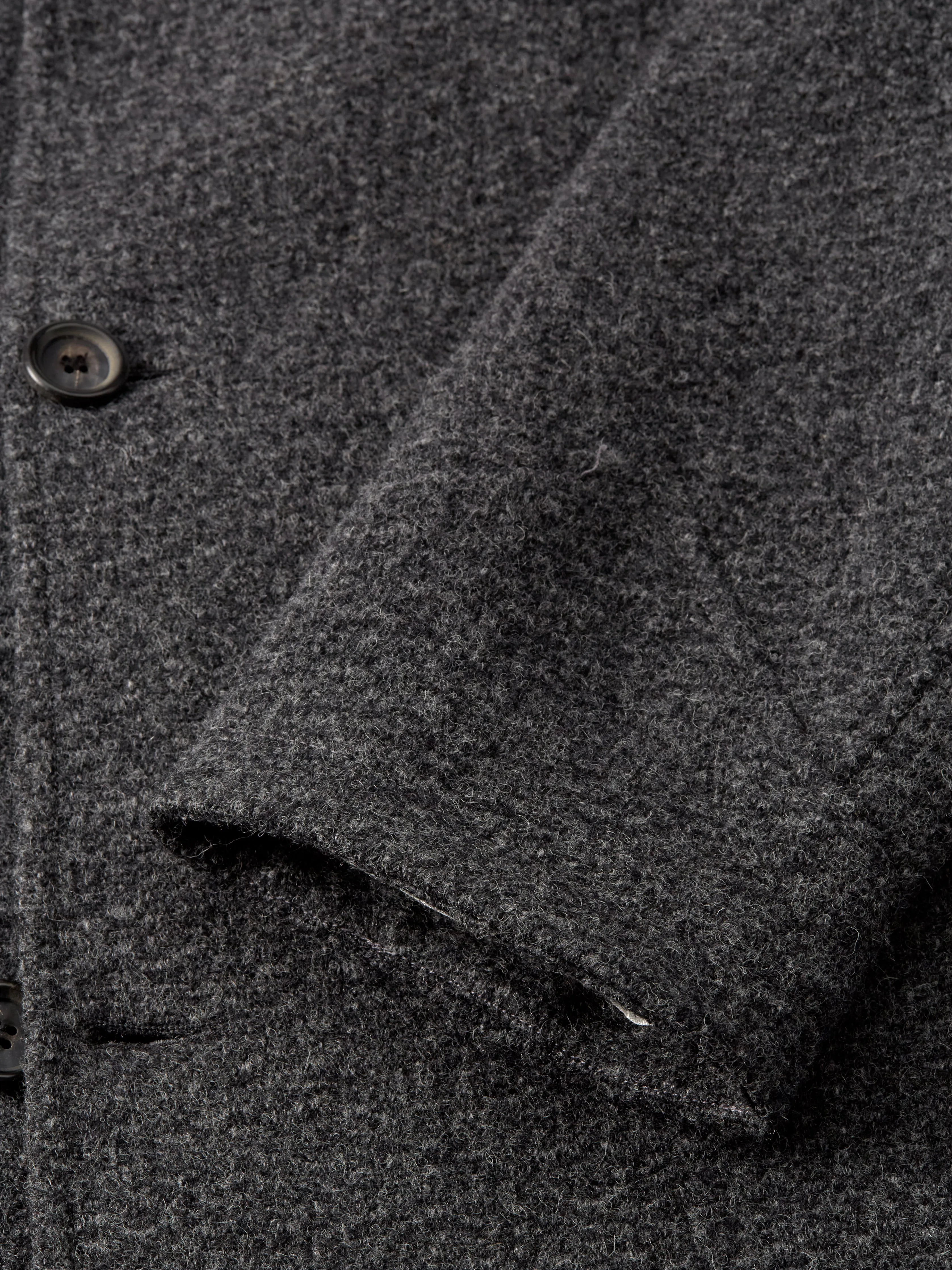 Big Coat Barrow Charcoal sold by Oliver Spencer product image thumbnail 5