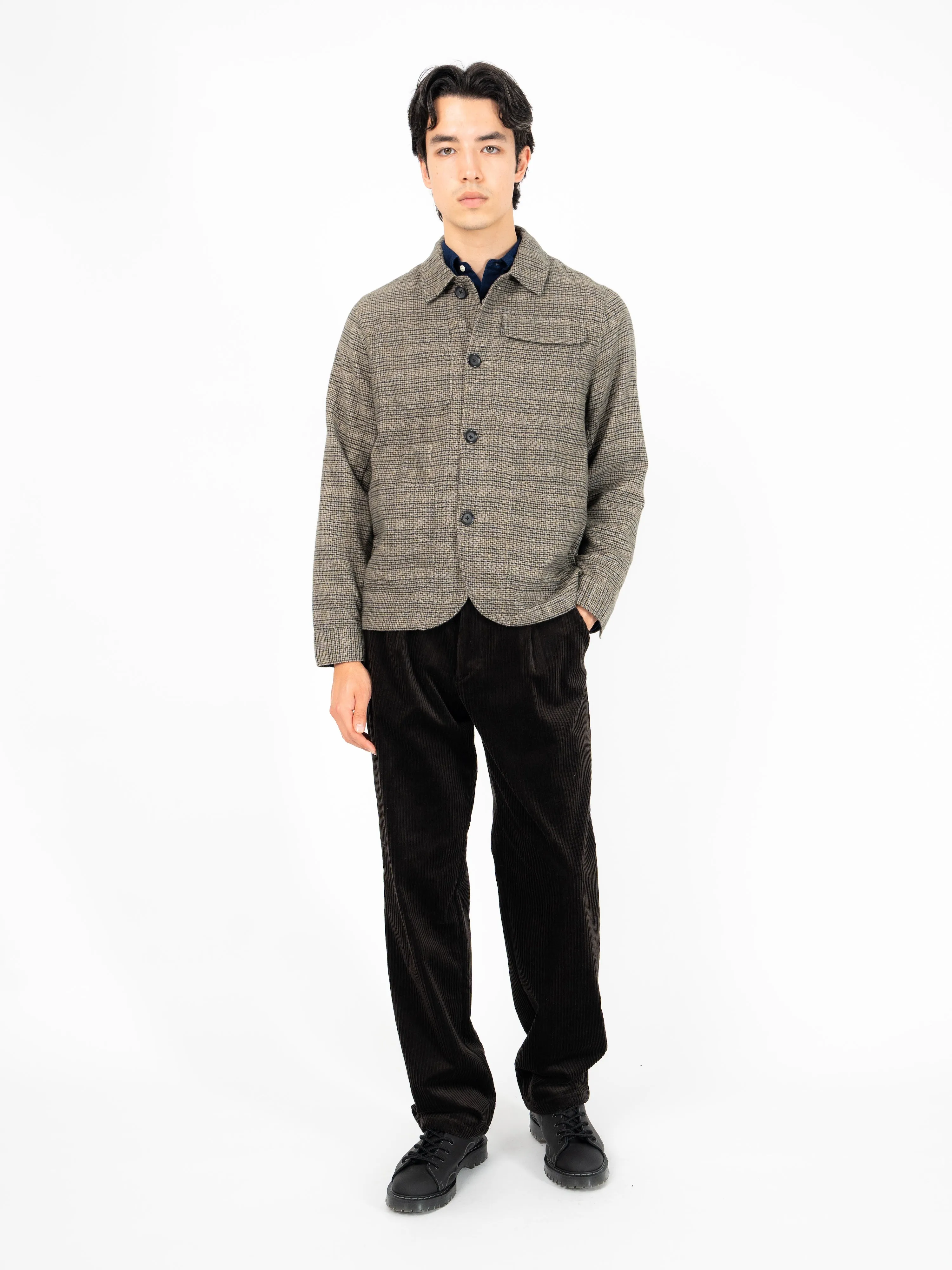 Hythe Jacket Woodley Grey sold by Oliver Spencer product image thumbnail 2