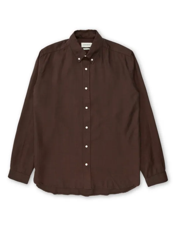 Brook Shirt Pearson Brown sold by Oliver Spencer