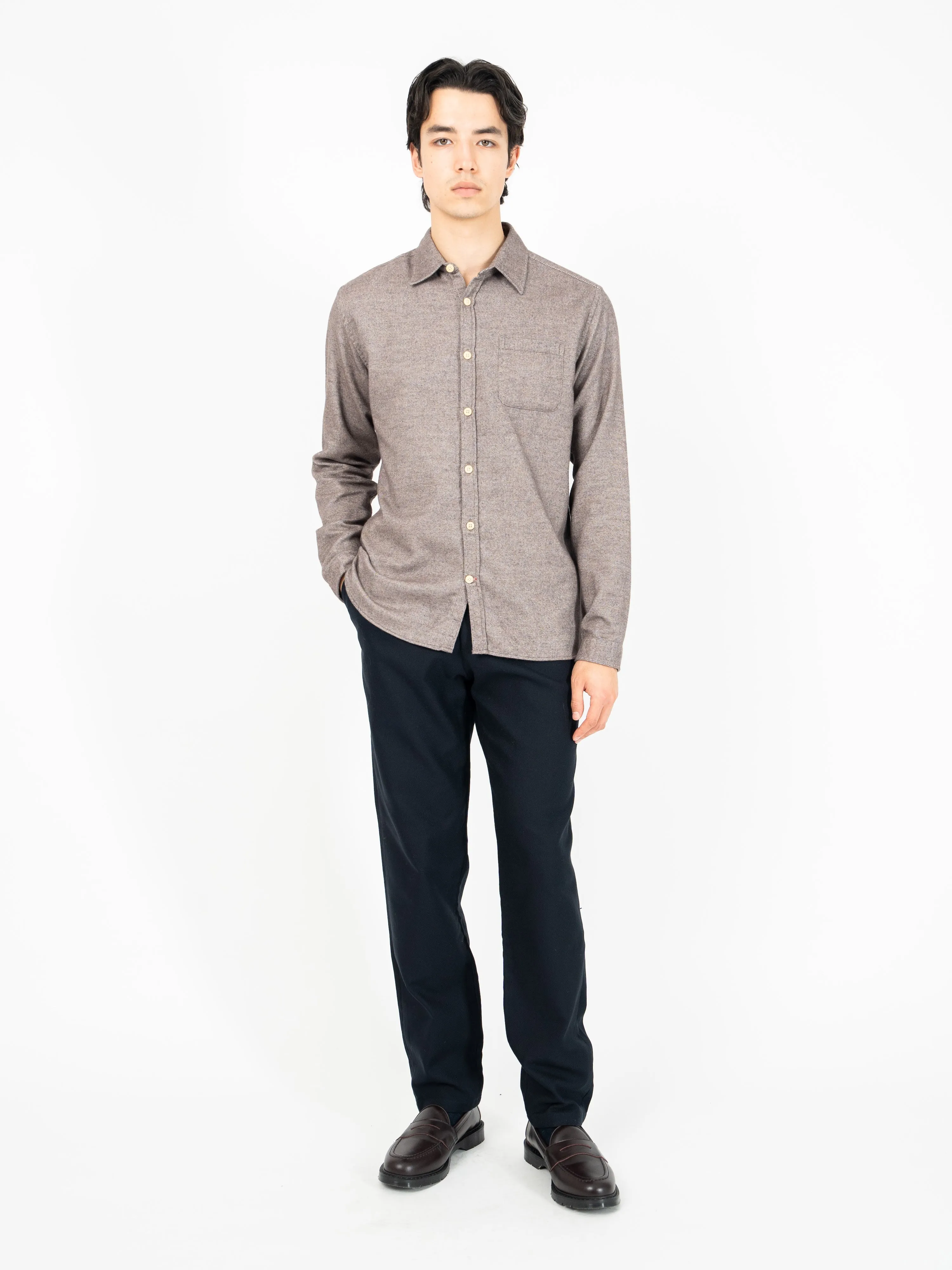 New York Special Shirt Gallagher Sand sold by Oliver Spencer product image thumbnail 2