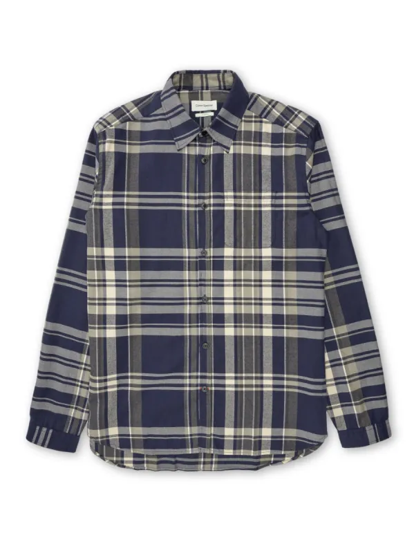 New York Special Shirt Williams Navy sold by Oliver Spencer