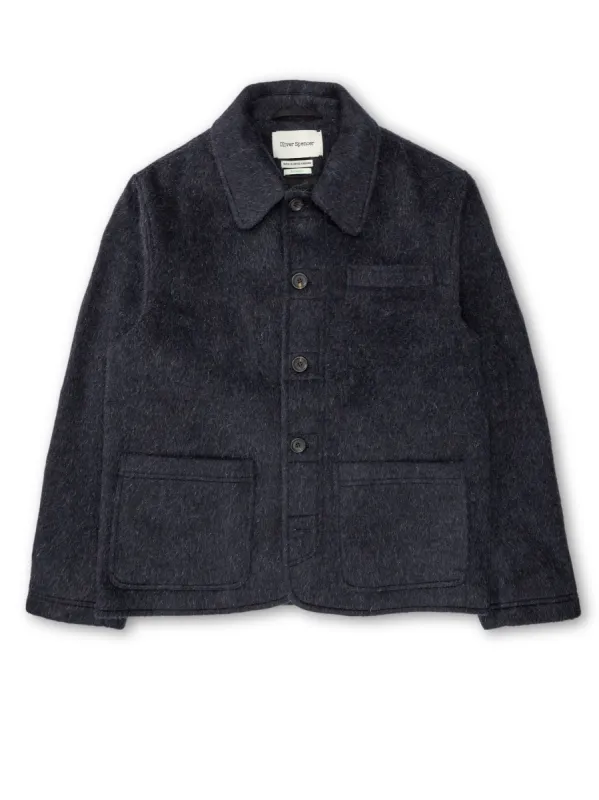 Lambeth Jacket Regent Navy sold by Oliver Spencer