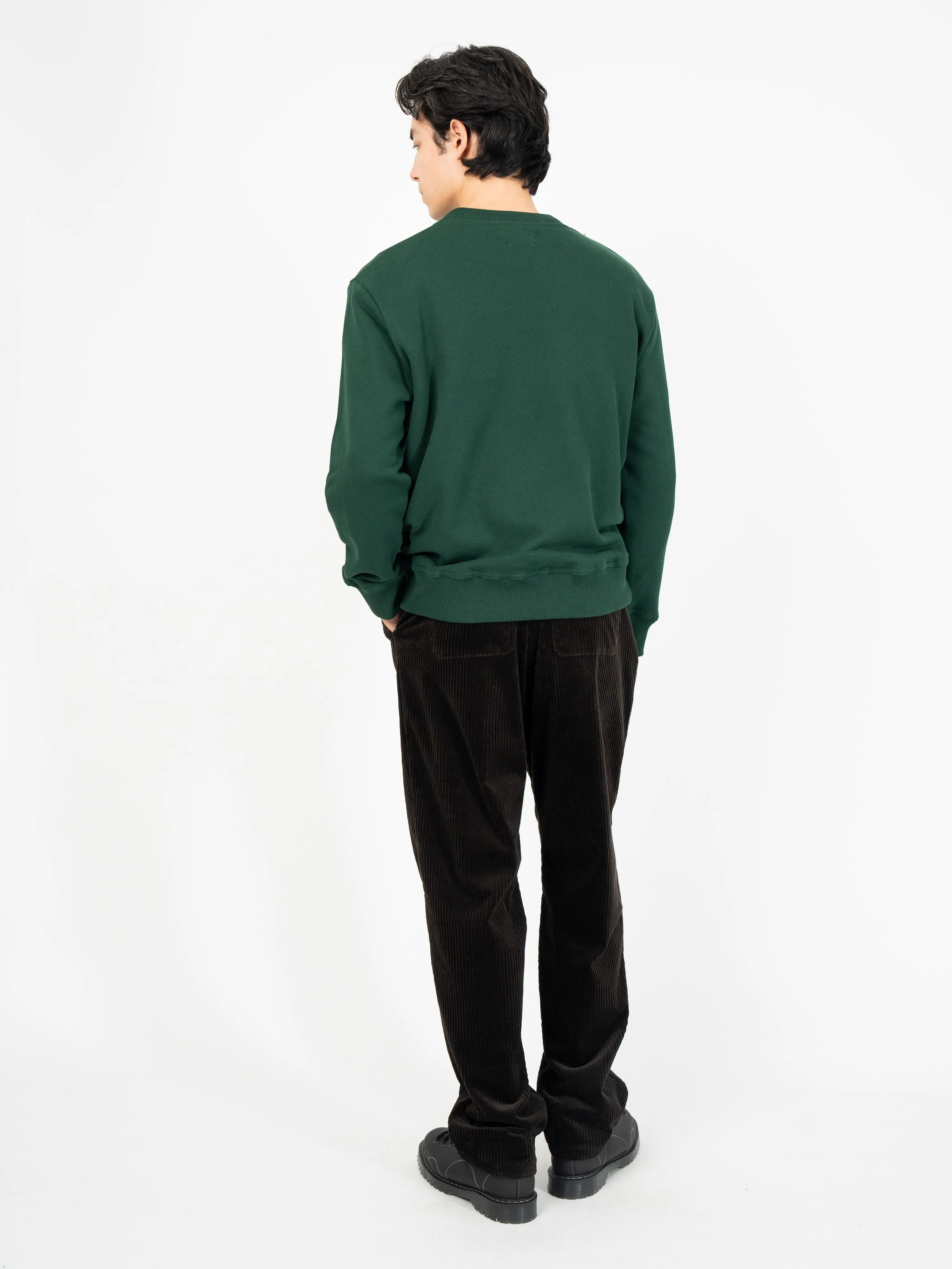 Heavyweight Sweatshirt Brody Green sold by Oliver Spencer product image thumbnail 3