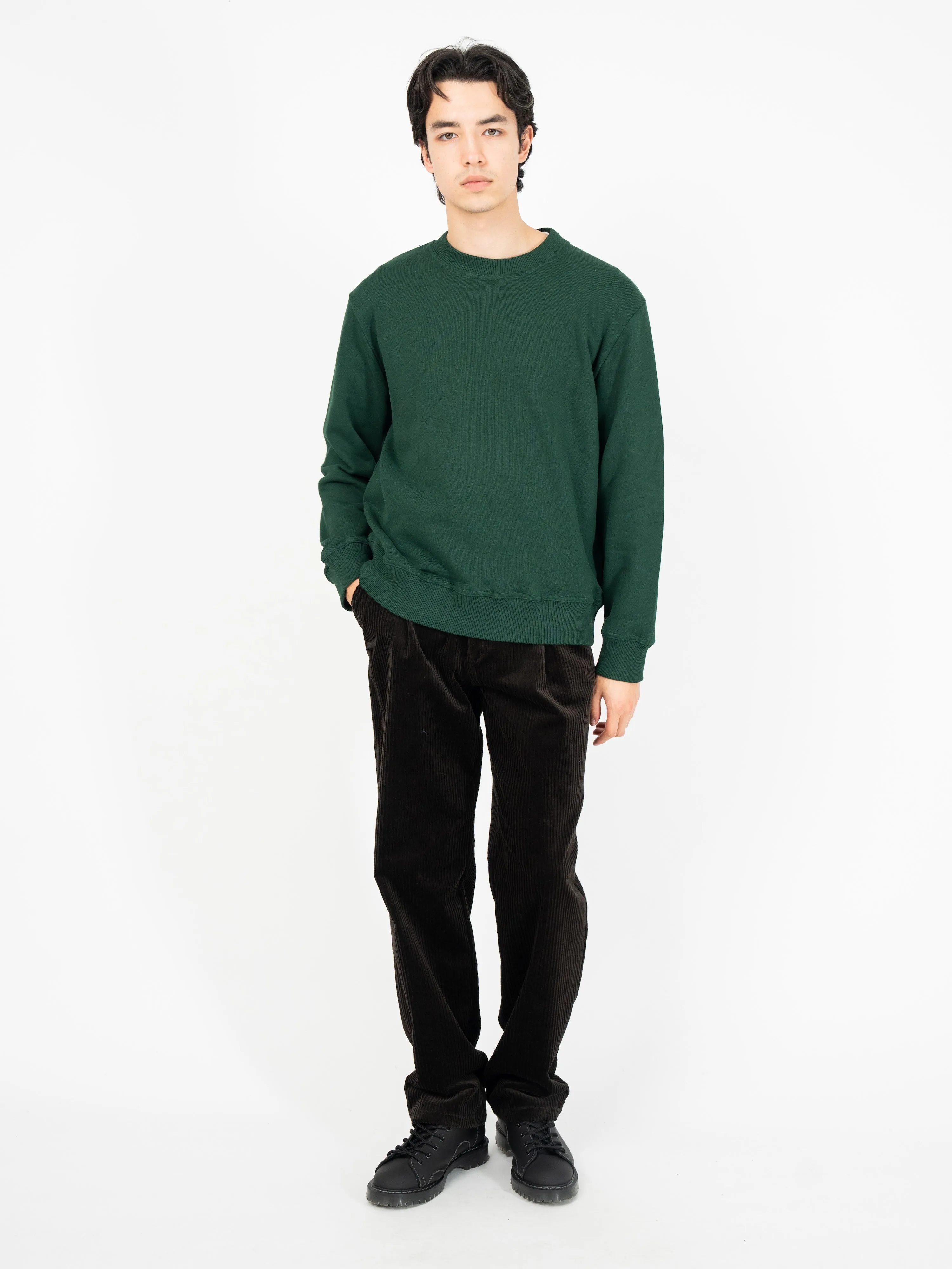 Heavyweight Sweatshirt Brody Green sold by Oliver Spencer product image thumbnail 2
