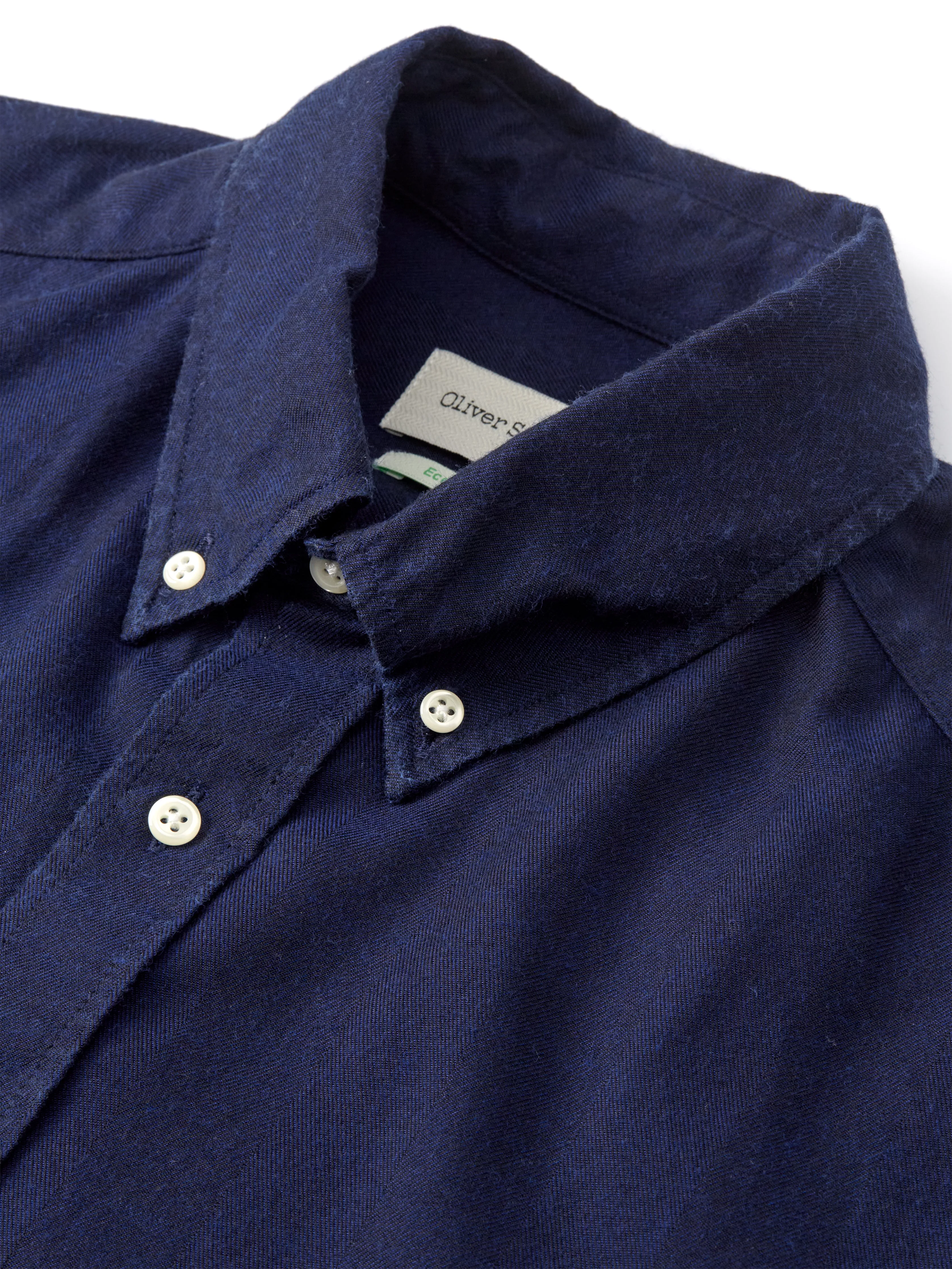Brook Shirt Pearson Blue sold by Oliver Spencer product image thumbnail 4