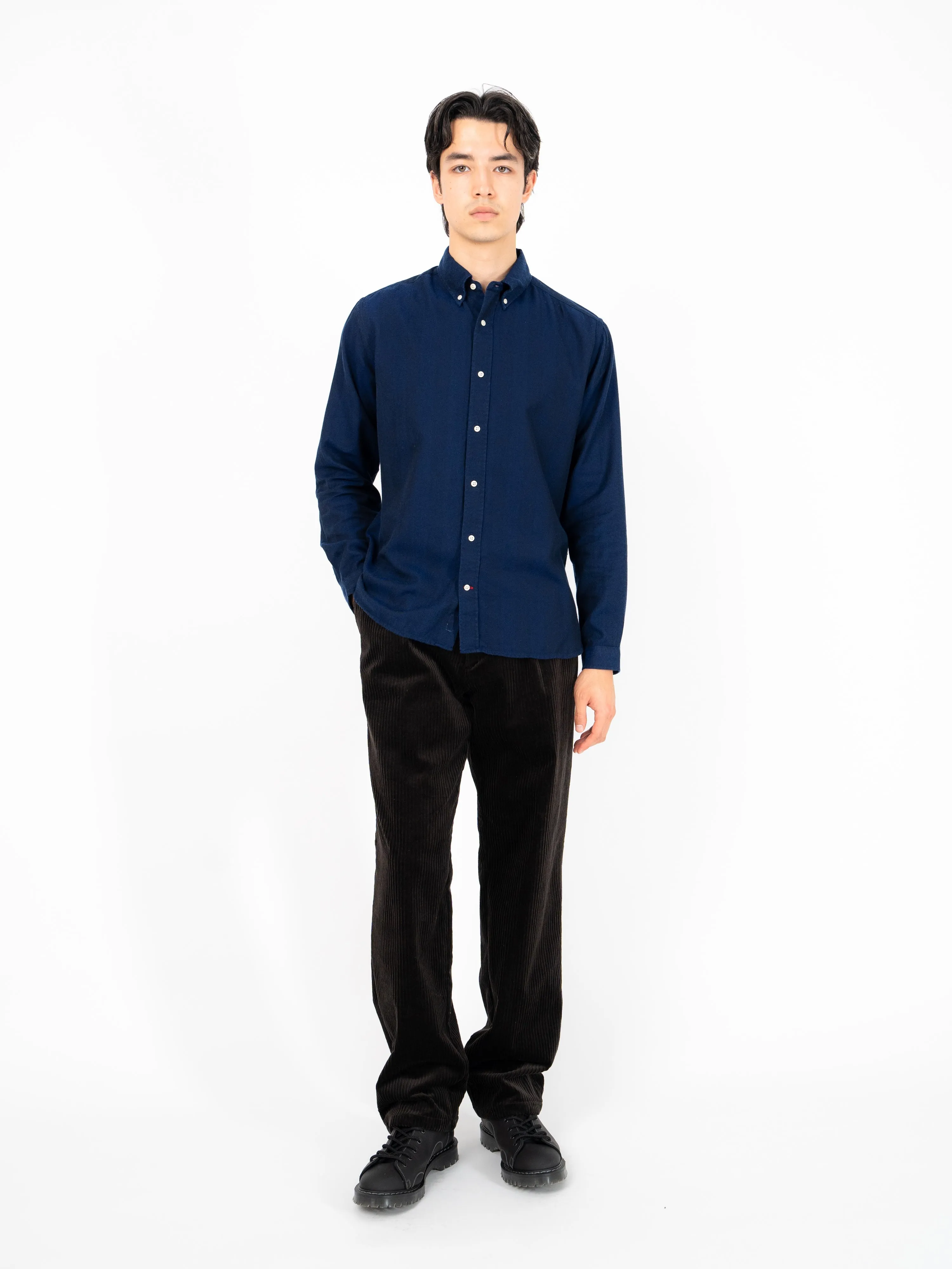 Brook Shirt Pearson Blue sold by Oliver Spencer product image thumbnail 2