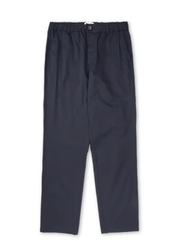 Drawstring Trousers Ashdown Navy sold by Oliver Spencer