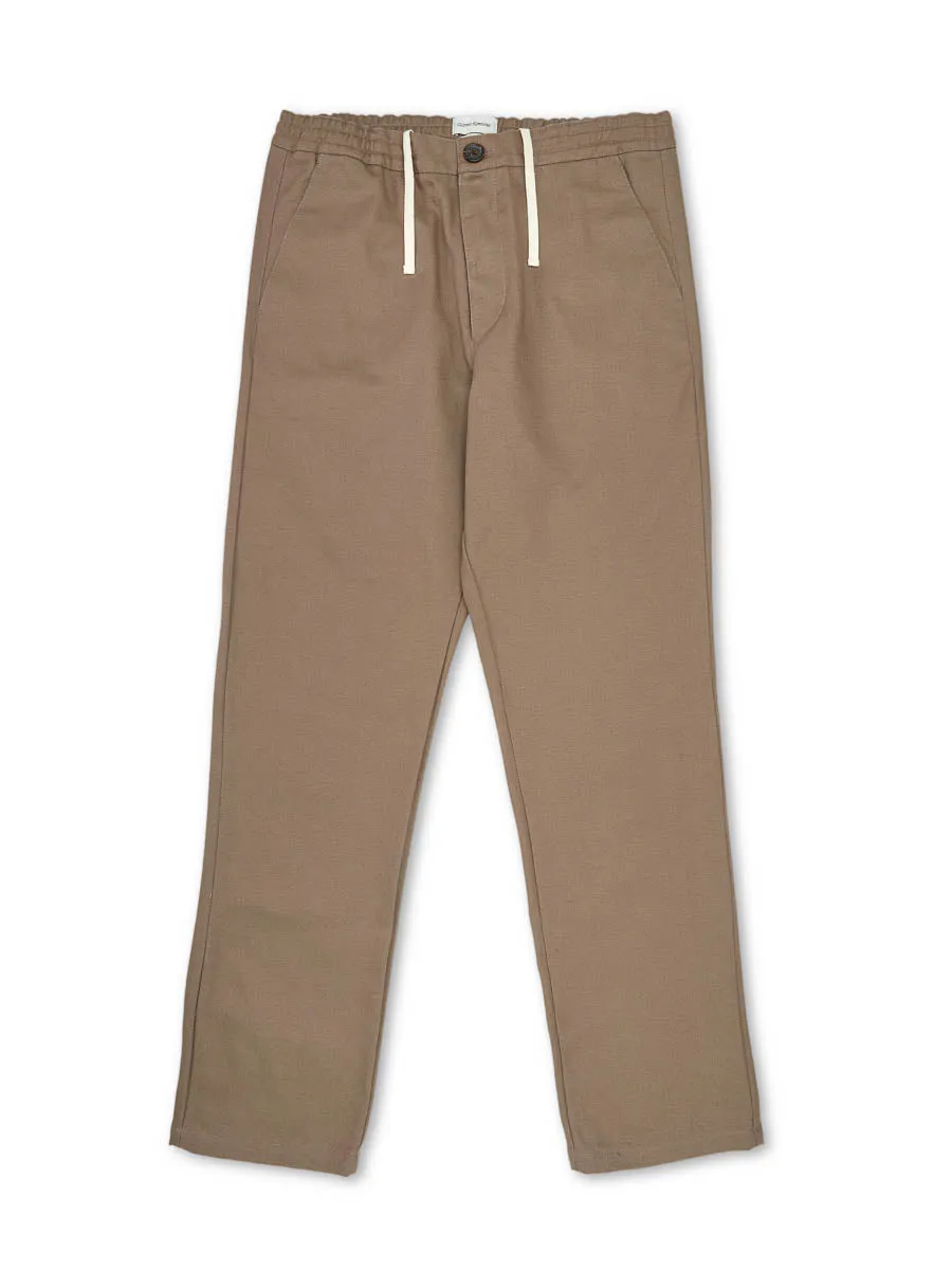 Drawstring Trousers Rhodes Taupe sold by Oliver Spencer