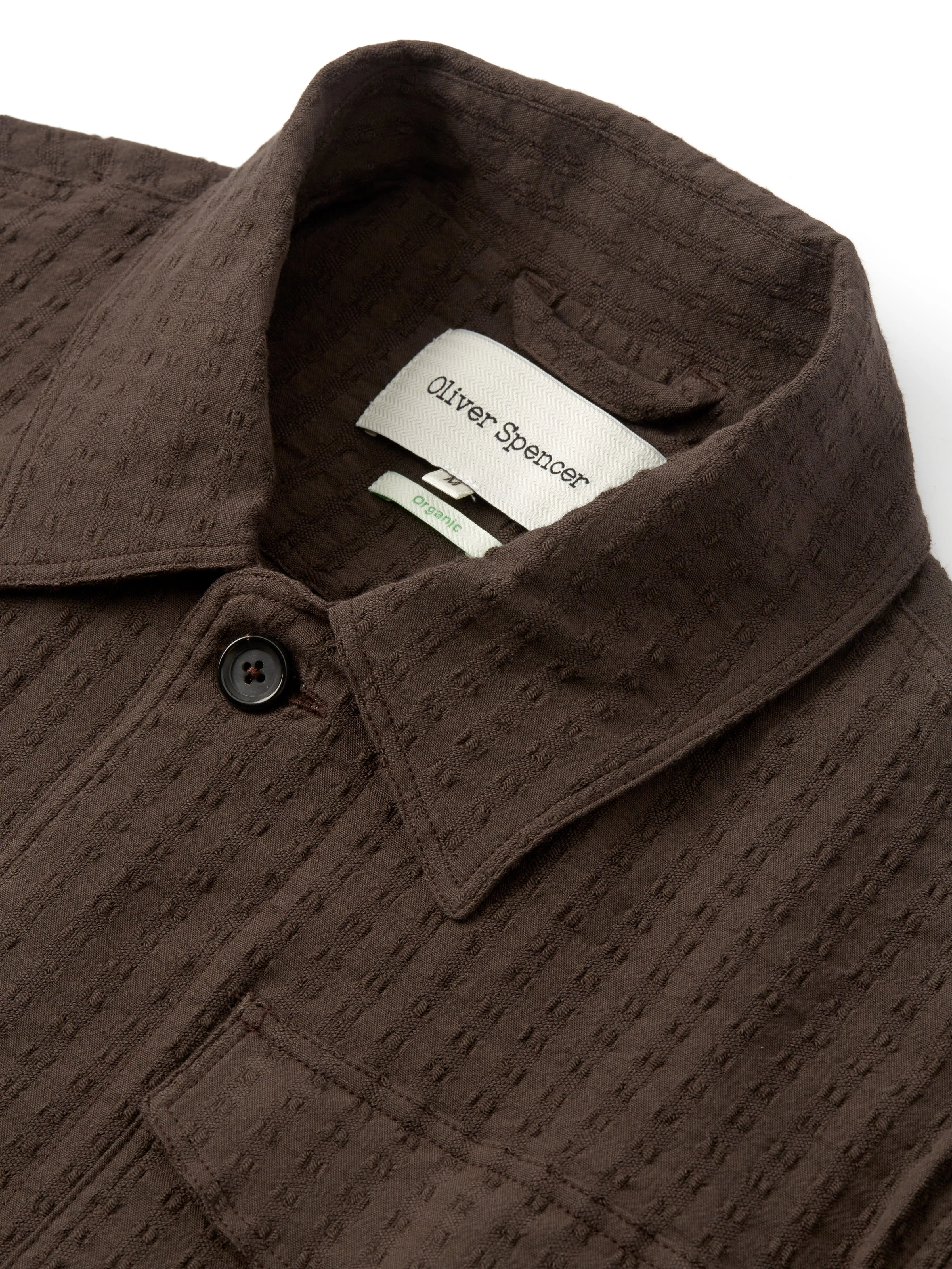 Short Sleeve Safari Shirt Sampson Brown sold by Oliver Spencer product image thumbnail 3