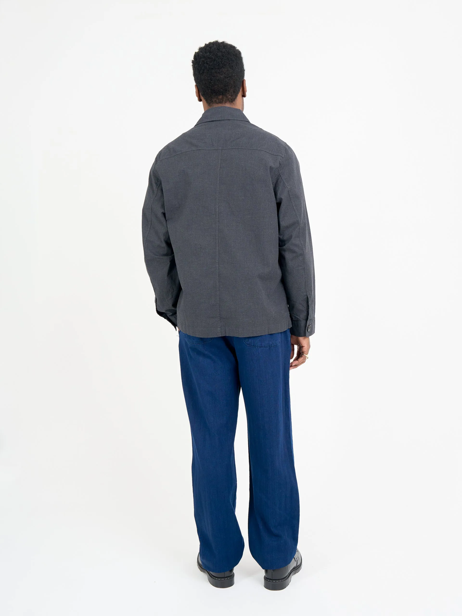 Hythe Jacket Hock Charcoal sold by Oliver Spencer product image thumbnail 4