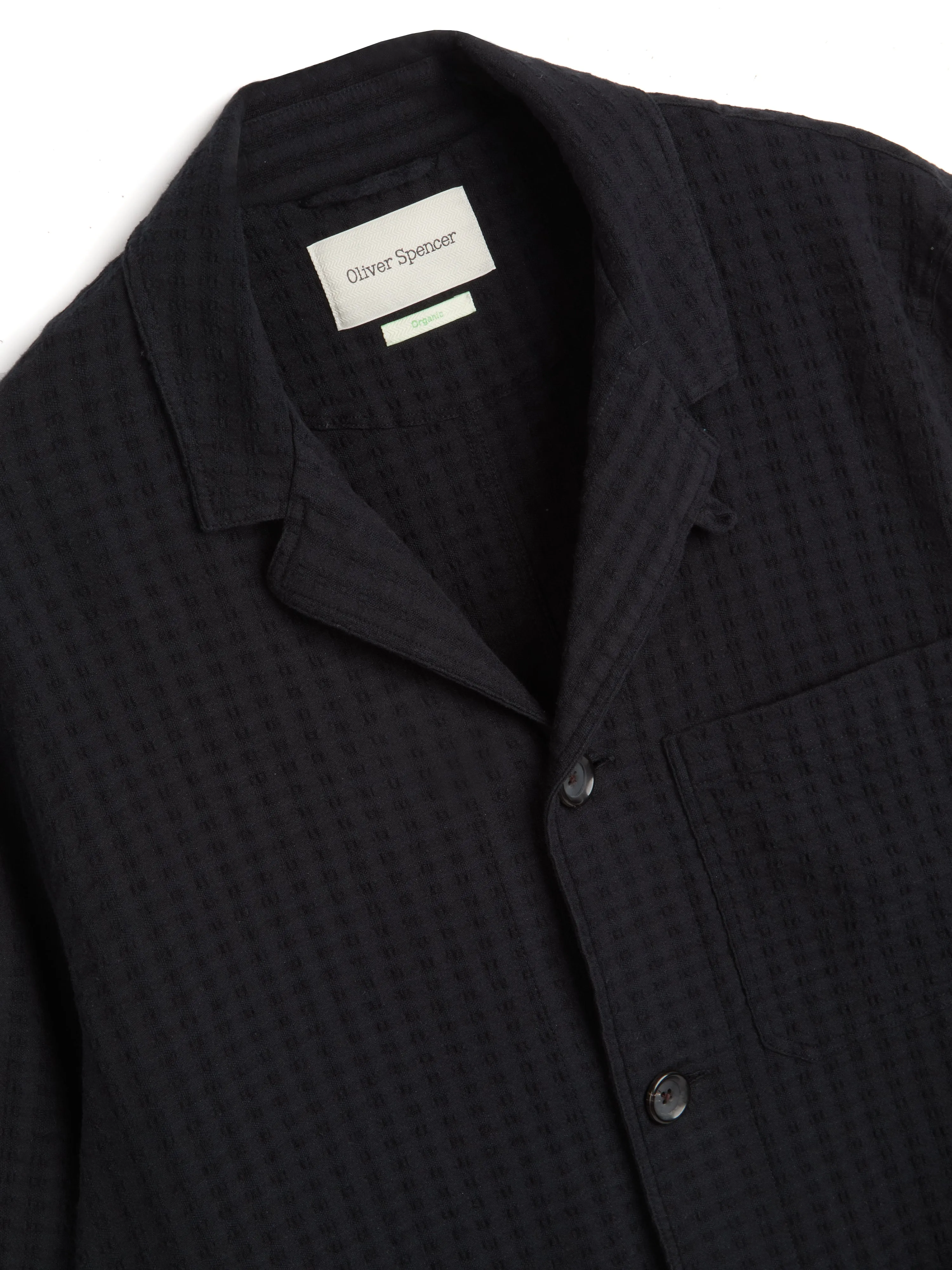 Bradwell Jacket Sampson Black sold by Oliver Spencer product image thumbnail 2