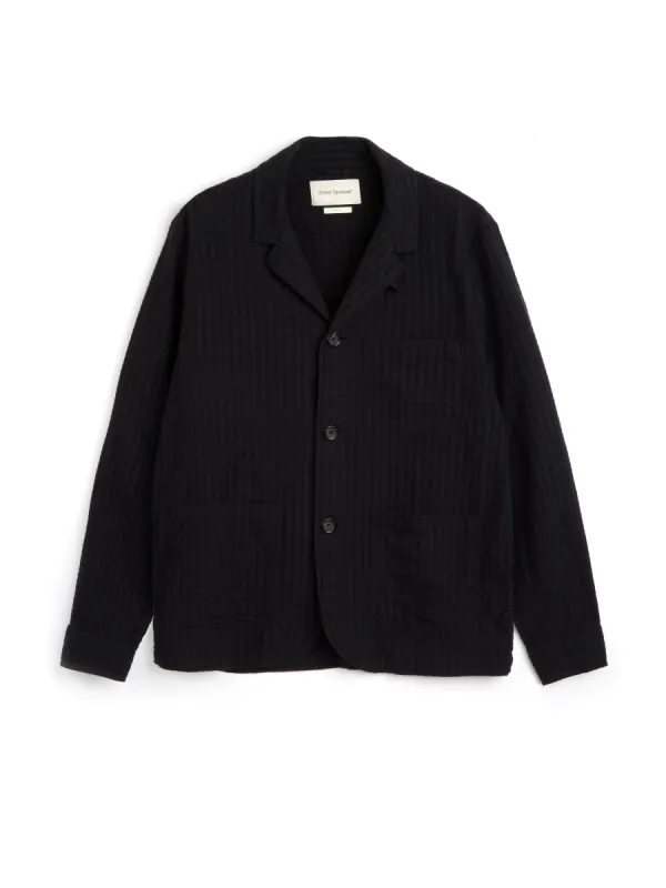 Bradwell Jacket Sampson Black sold by Oliver Spencer