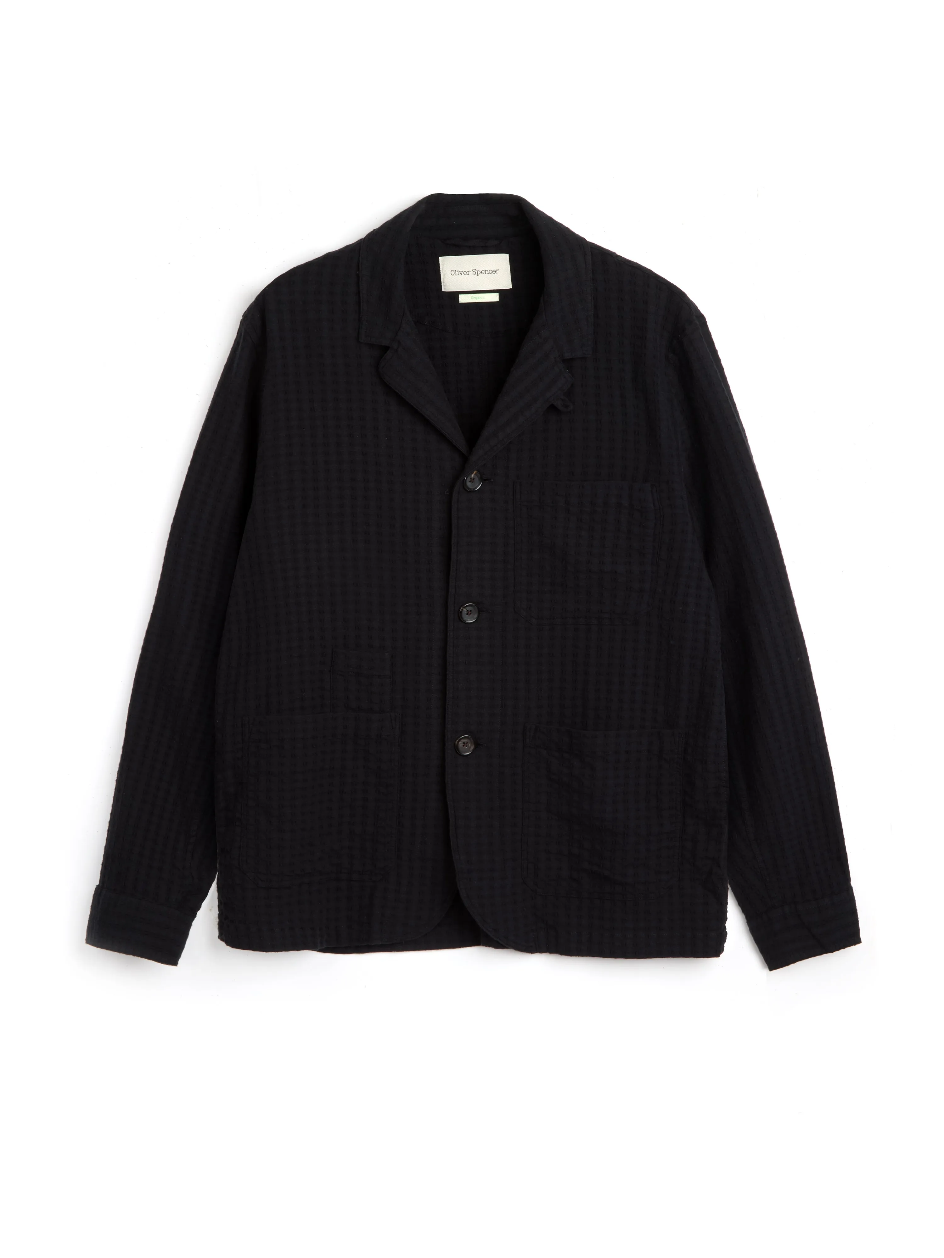 Bradwell Jacket Sampson Black sold by Oliver Spencer