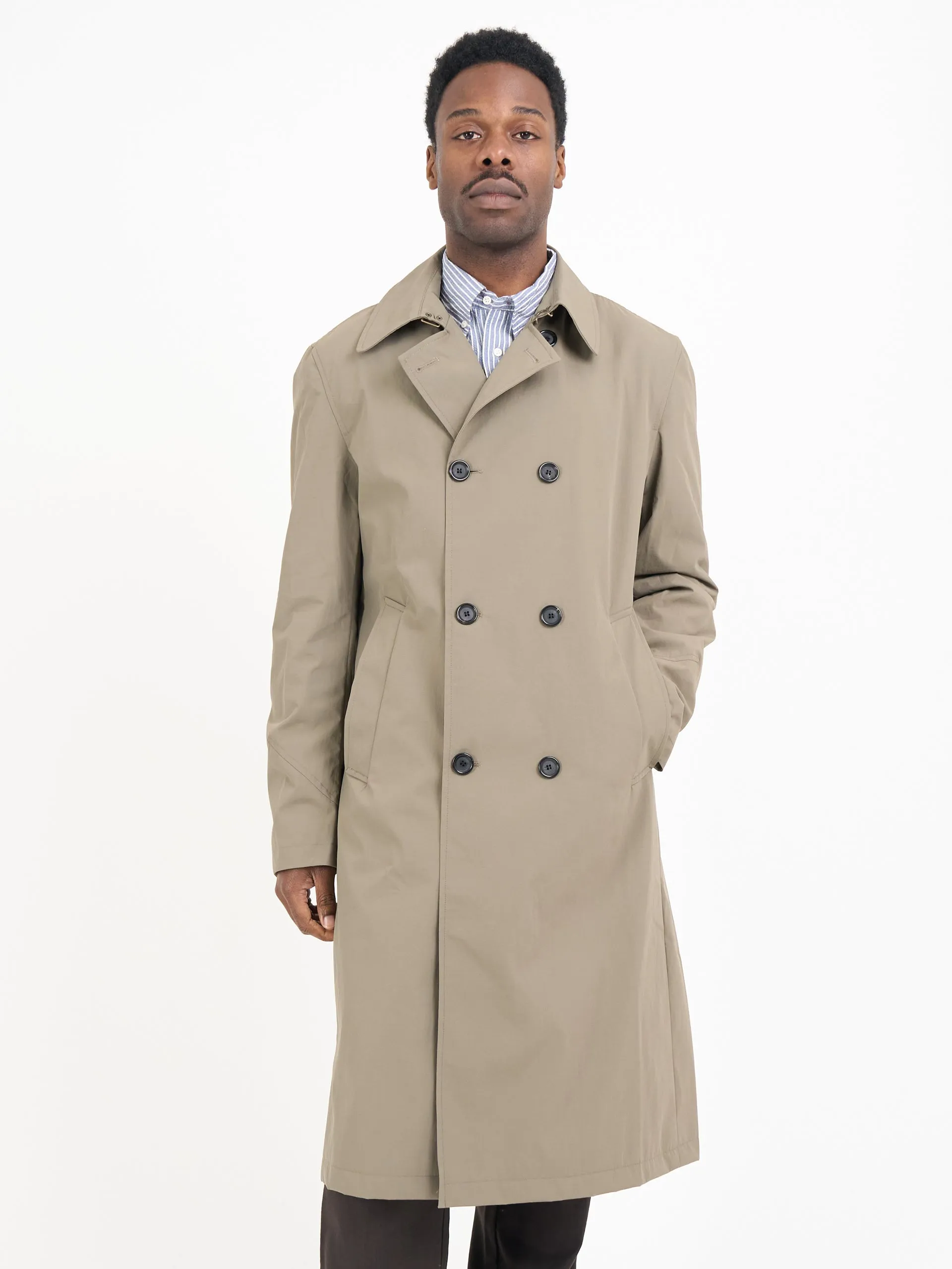 Big Coat Pino Khaki sold by Oliver Spencer product image thumbnail 2