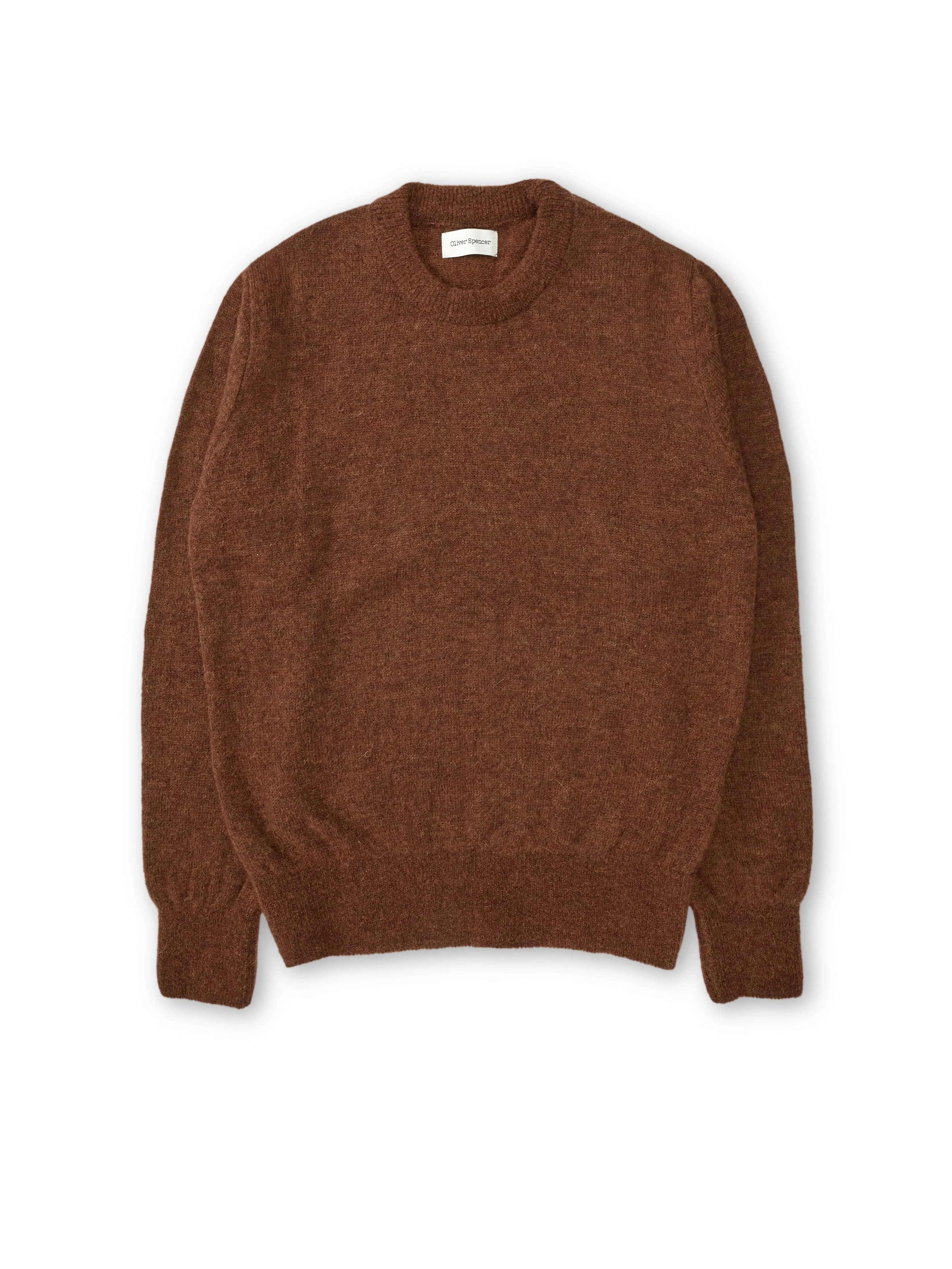 Blenheim Jumper Rosen Brown sold by Oliver Spencer