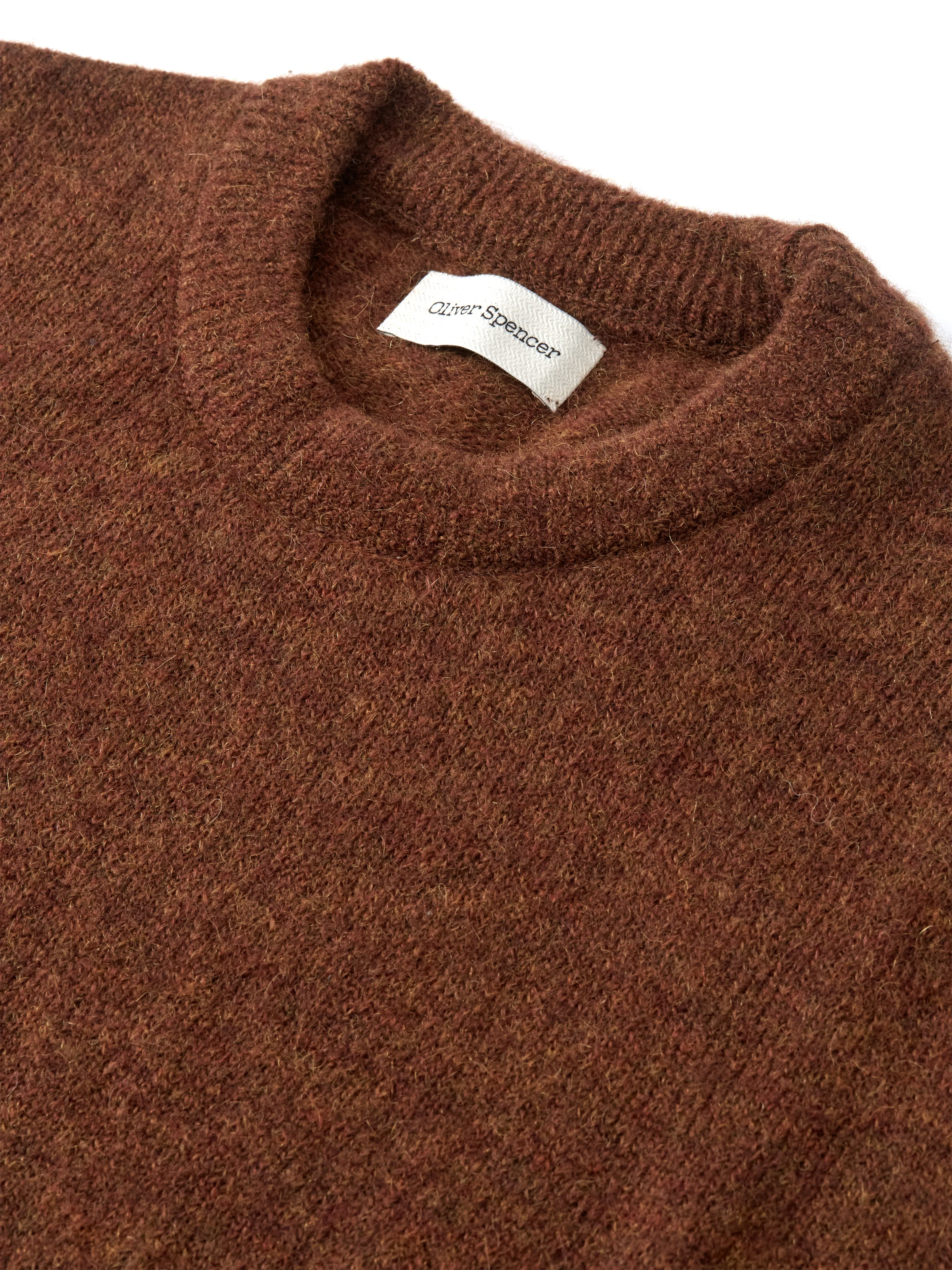 Blenheim Jumper Rosen Brown sold by Oliver Spencer product image thumbnail 4
