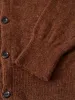 Britten Knitted Cardigan Rosen Brown sold by Oliver Spencer