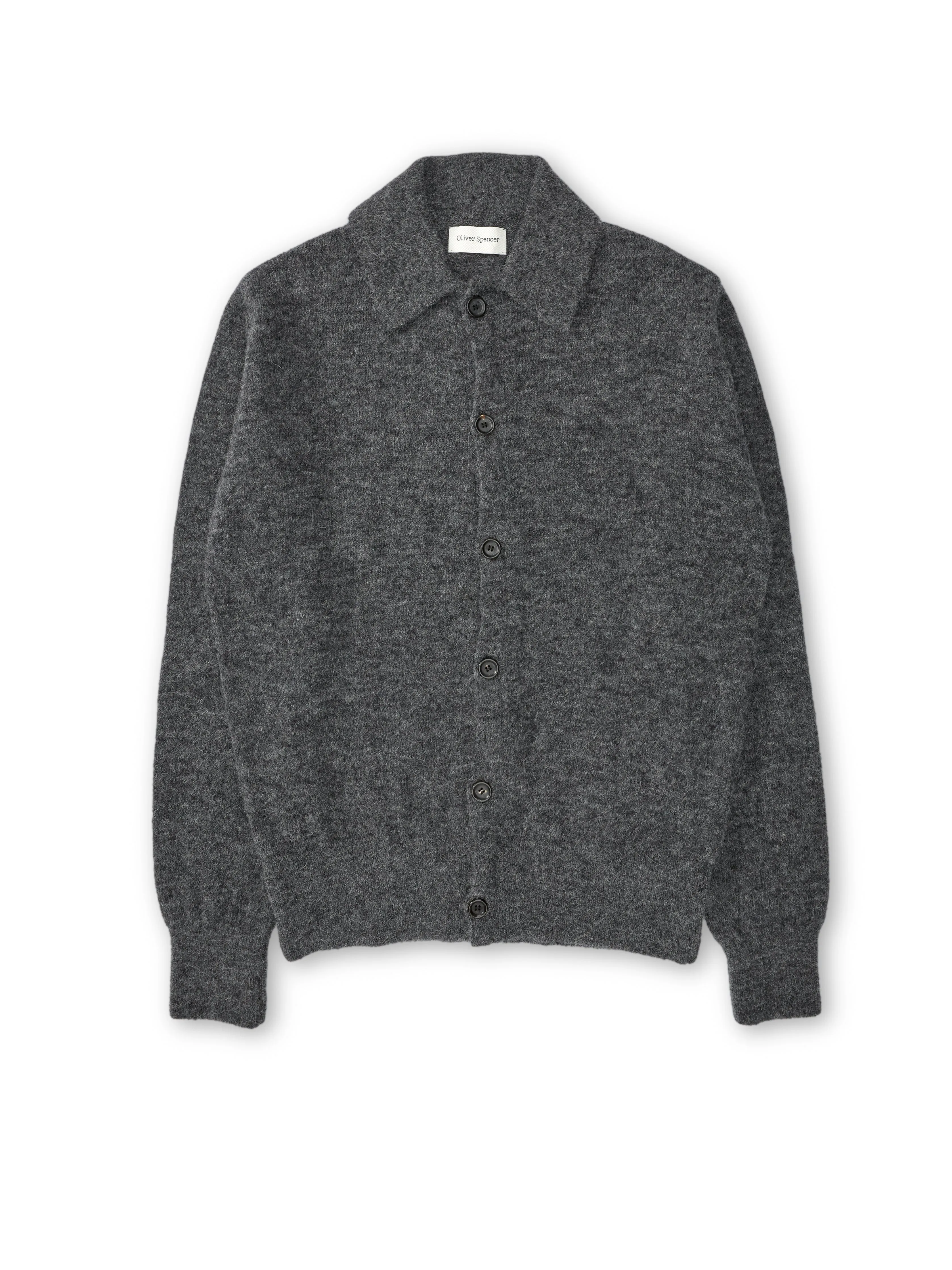 Britten Knitted Cardigan Rosen Grey sold by Oliver Spencer
