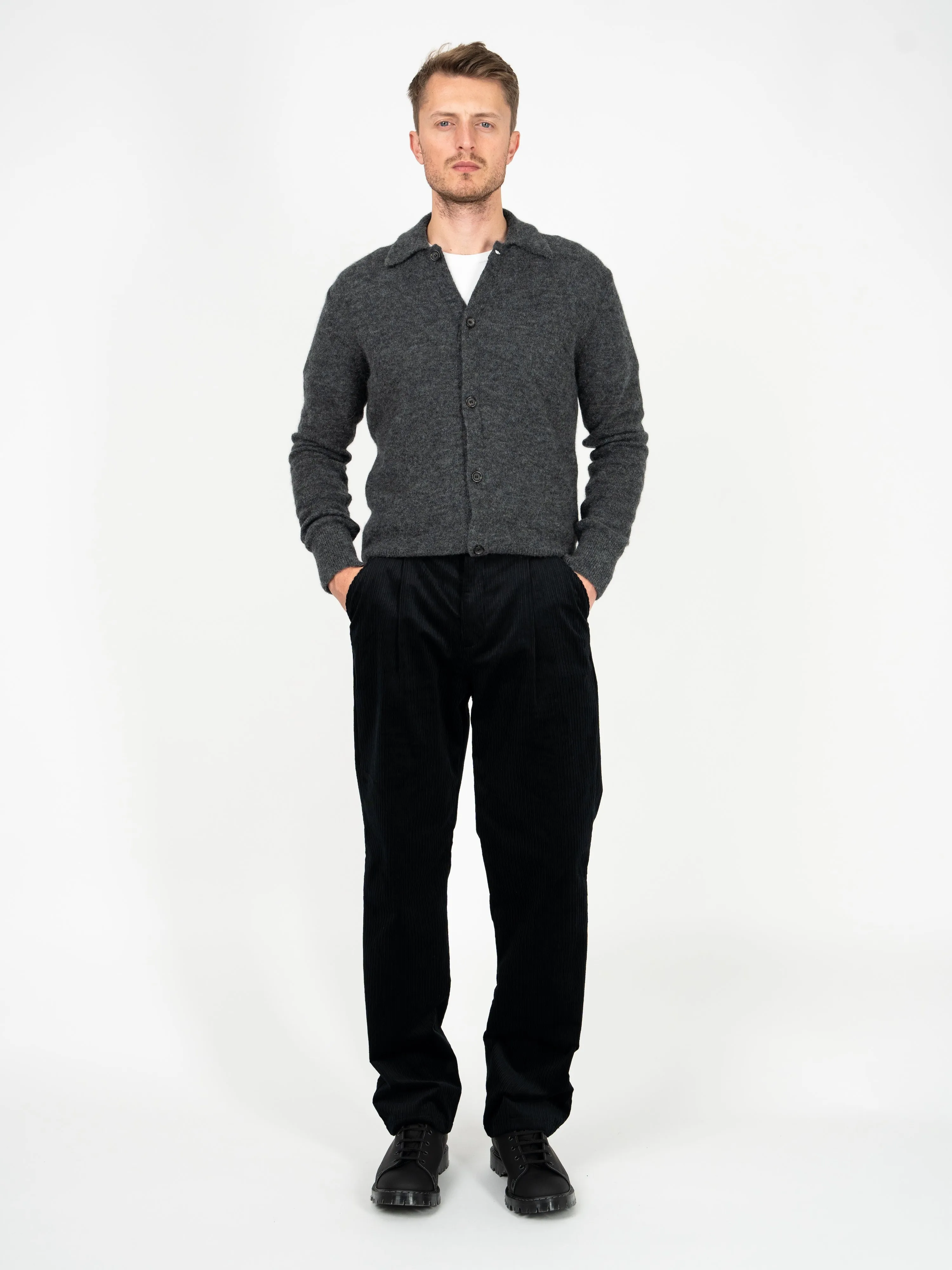 Britten Knitted Cardigan Rosen Grey sold by Oliver Spencer product image thumbnail 2