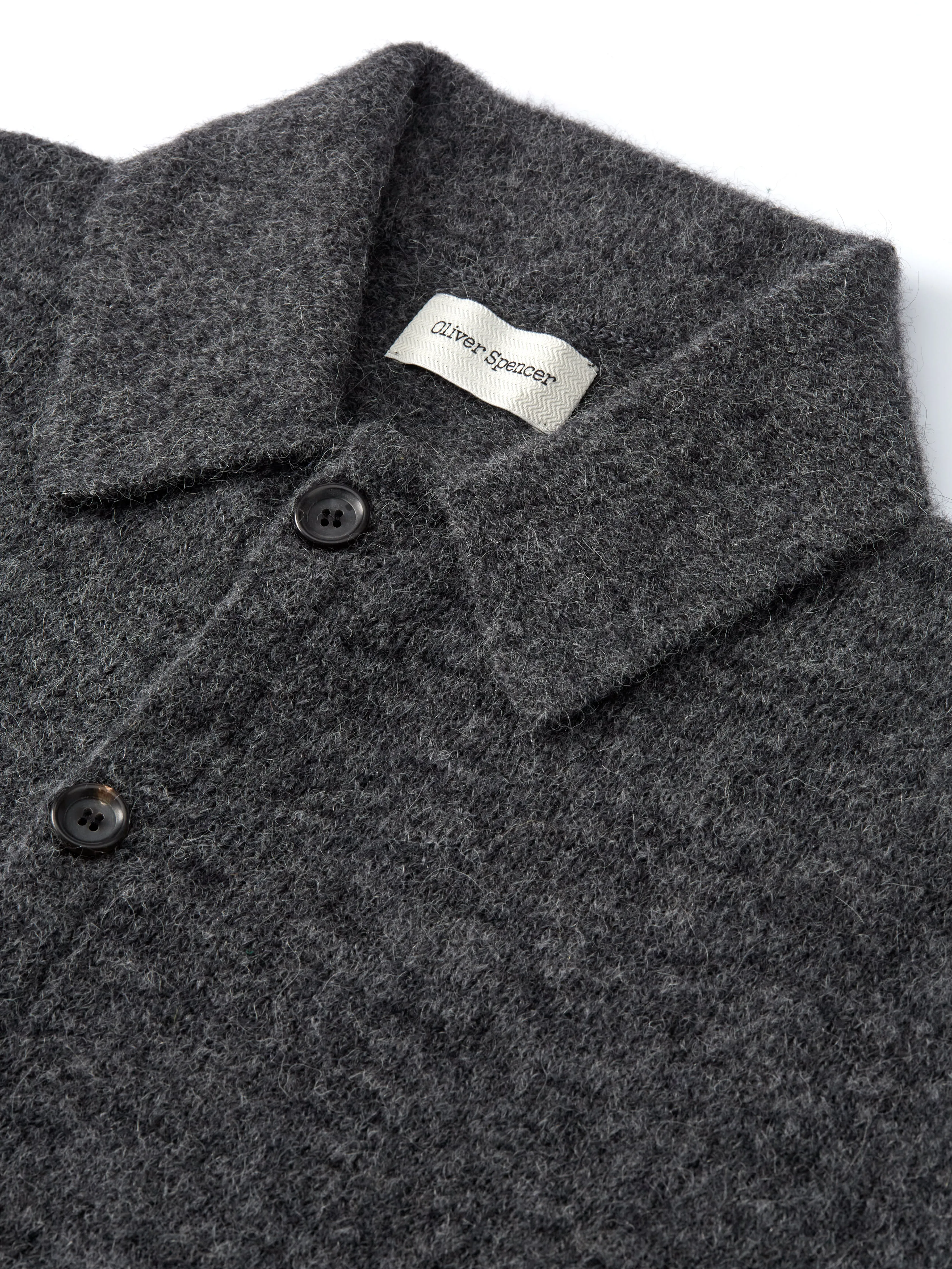 Britten Knitted Cardigan Rosen Grey sold by Oliver Spencer product image thumbnail 5