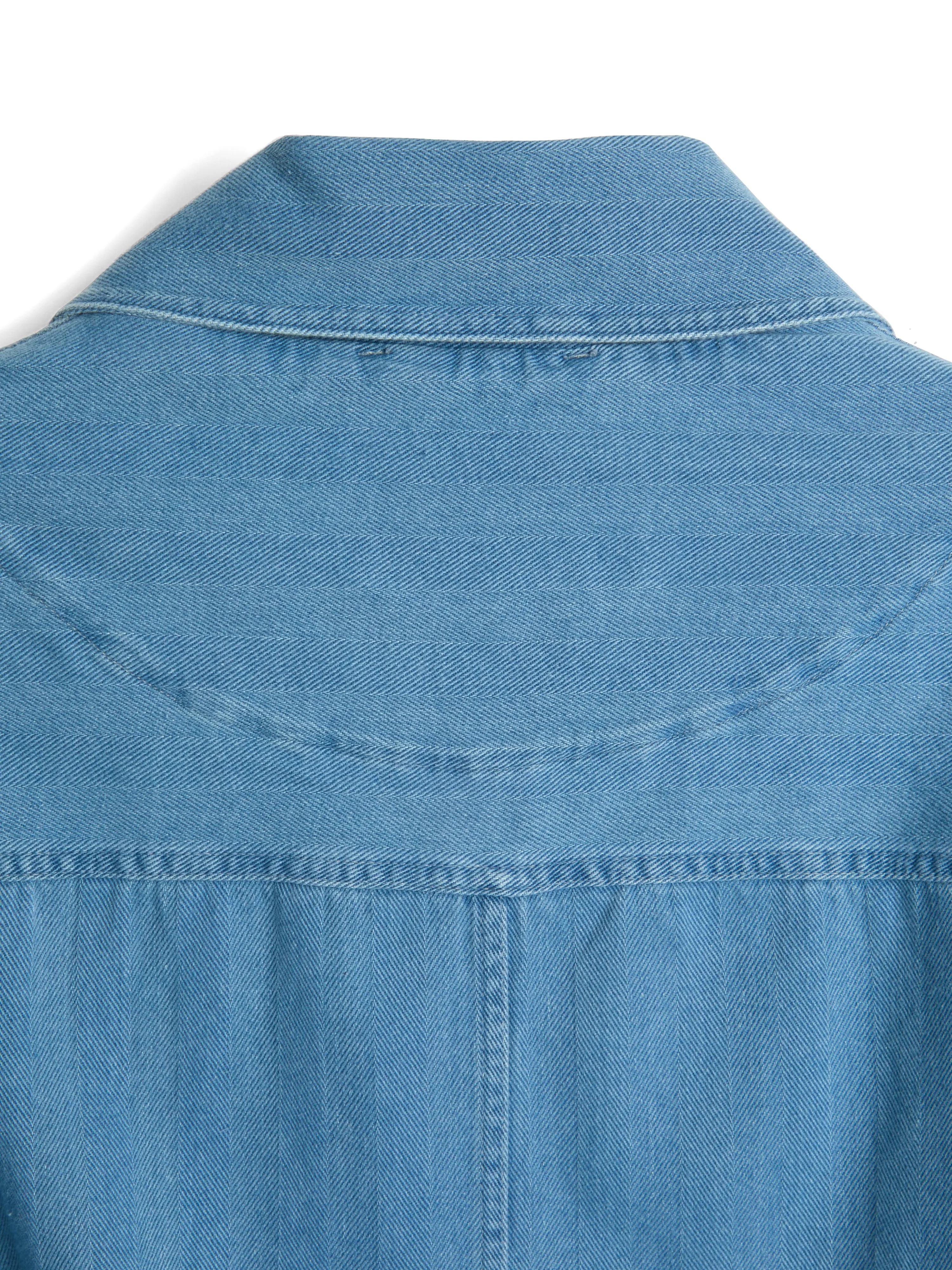 Hythe Jacket Bosworth Indigo sold by Oliver Spencer product image thumbnail 5