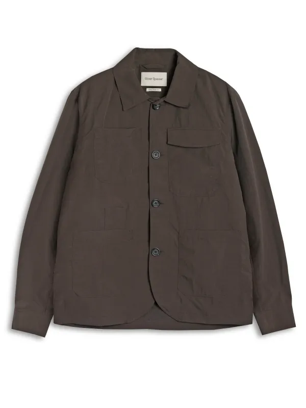 Hythe Jacket Pino Brown sold by Oliver Spencer