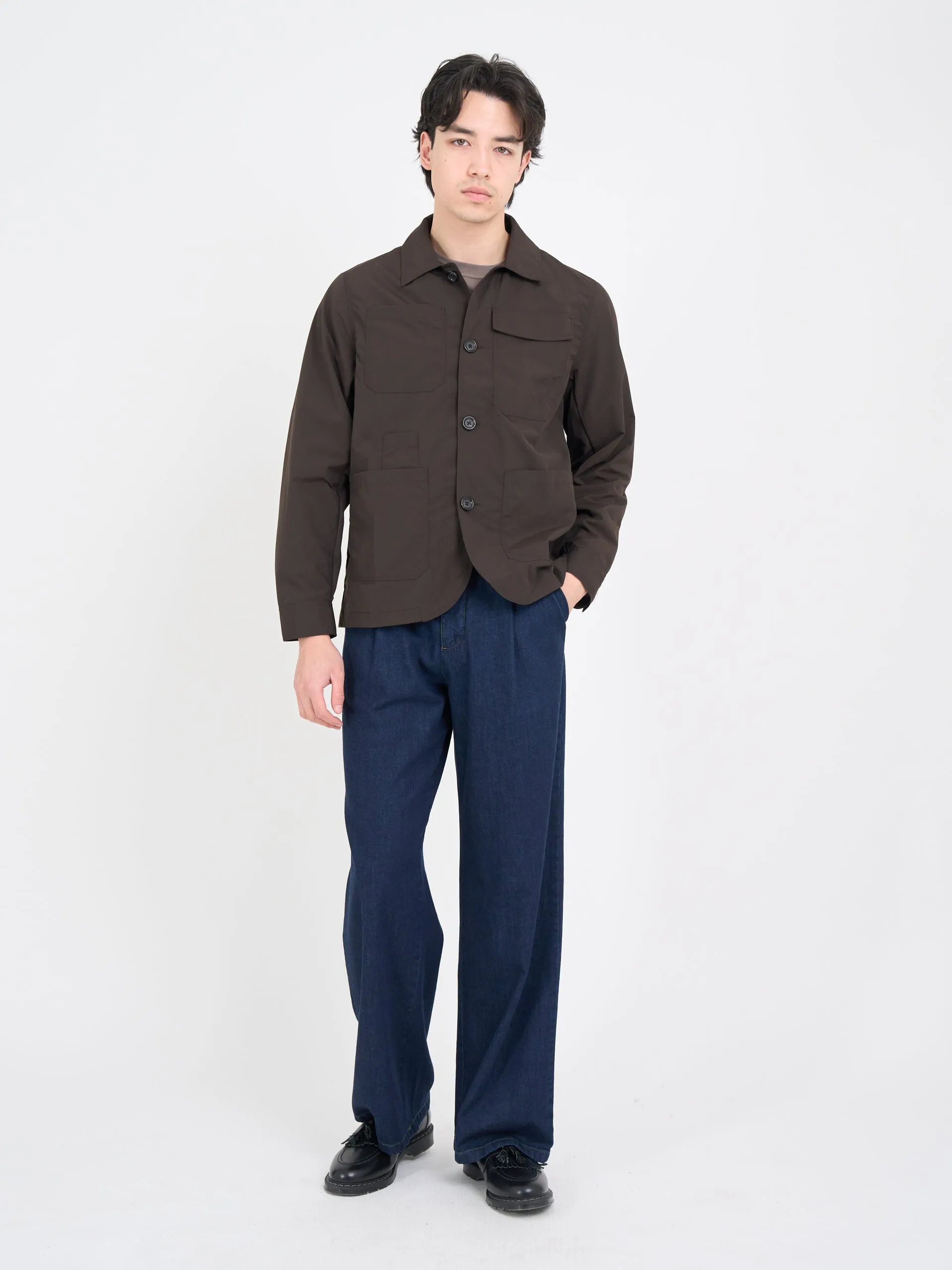 Hythe Jacket Pino Brown sold by Oliver Spencer product image thumbnail 2