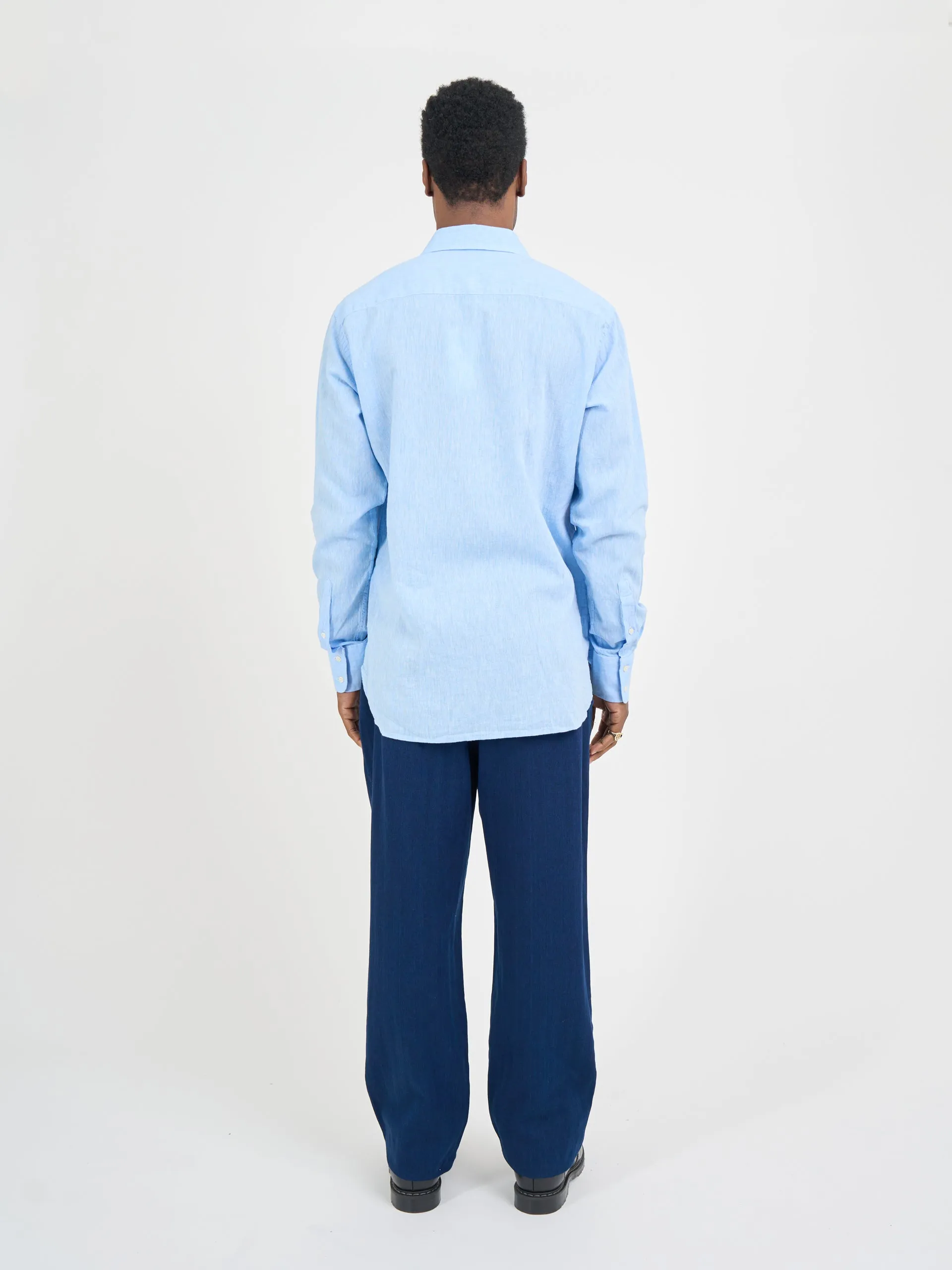 New York Special Shirt Perkins Blue sold by Oliver Spencer product image thumbnail 3