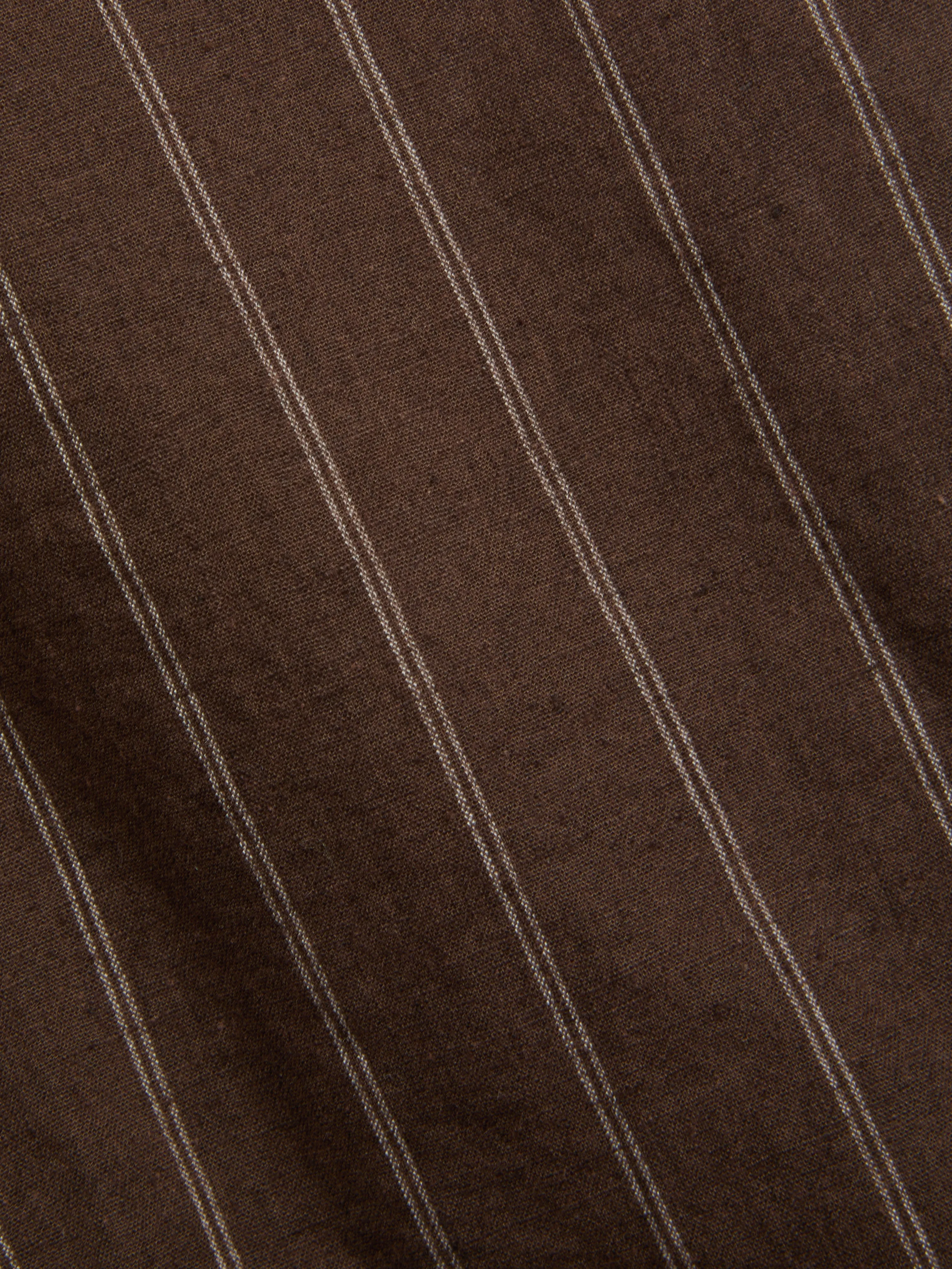 Riviera Short Sleeve Shirt Phillips Brown sold by Oliver Spencer product image thumbnail 5