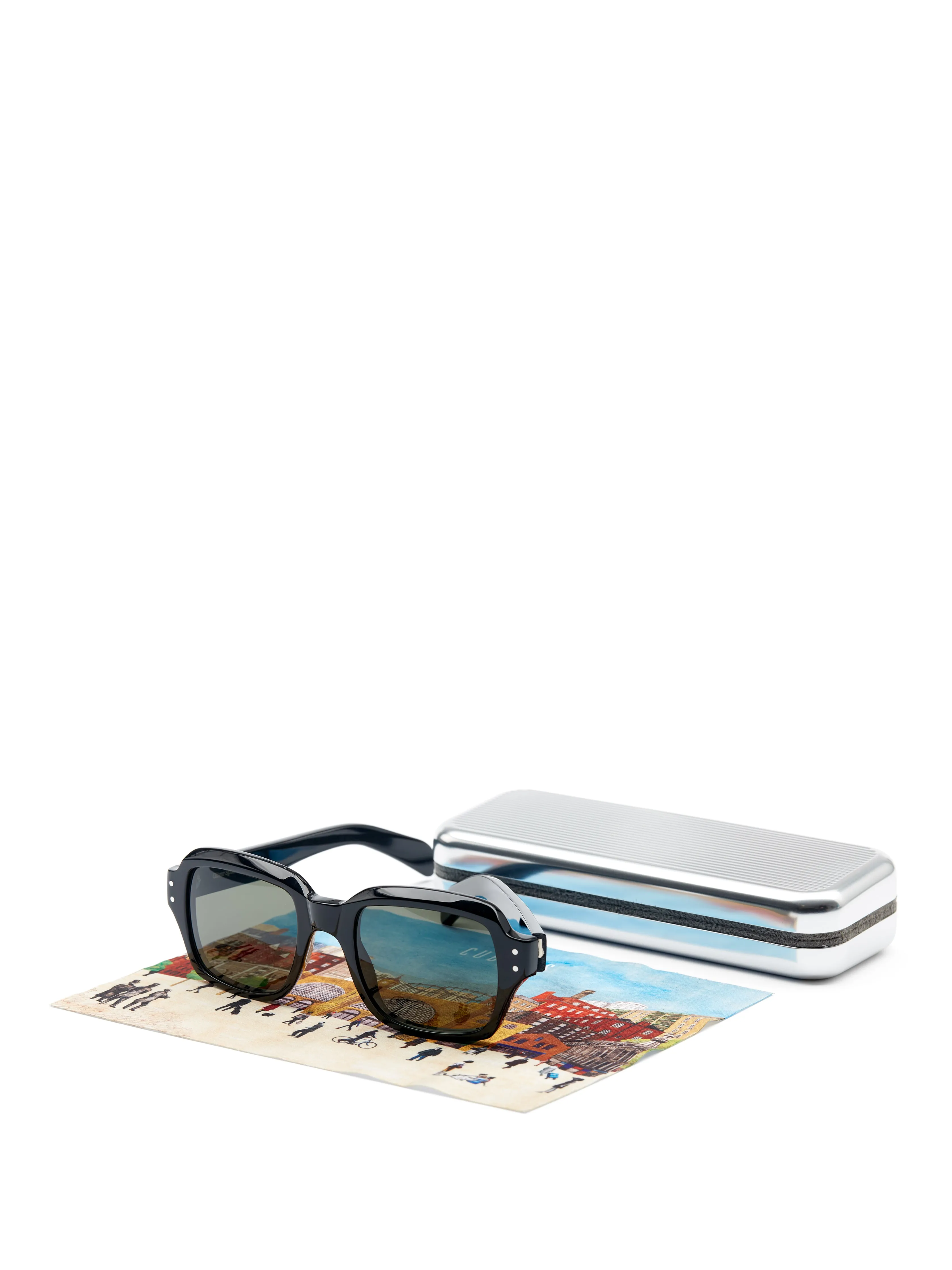 Cubitts x Oliver Spencer Conduit Sunglasses Black sold by Oliver Spencer product image thumbnail 4