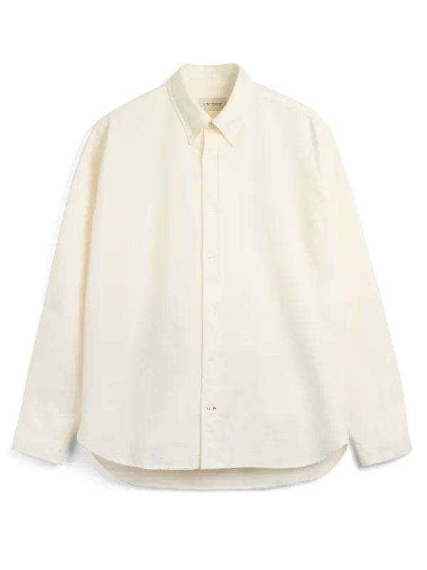 Brook Shirt Draper Cream sold by Oliver Spencer