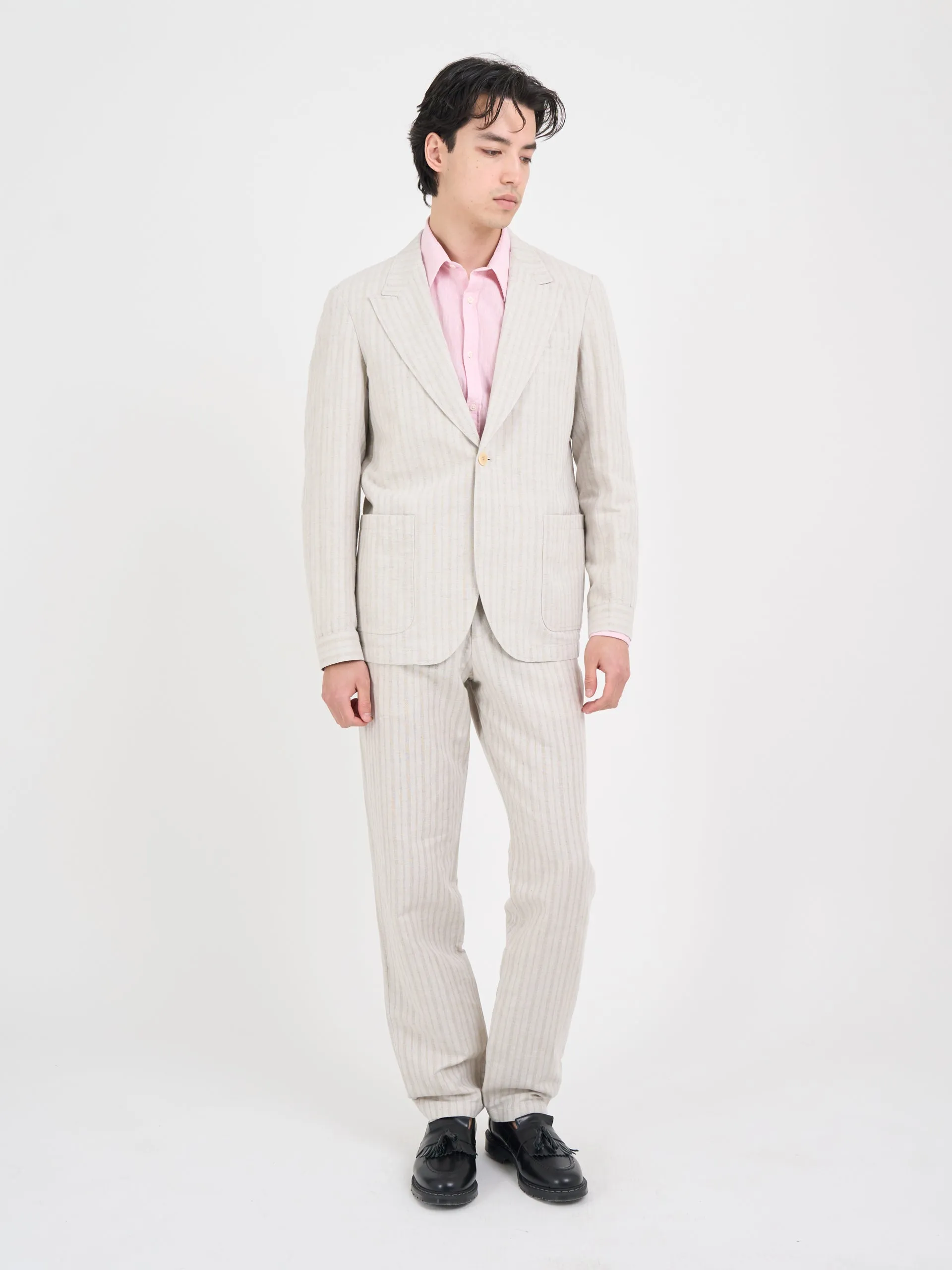 Laurel Jacket Brenner Sand sold by Oliver Spencer product image thumbnail 2