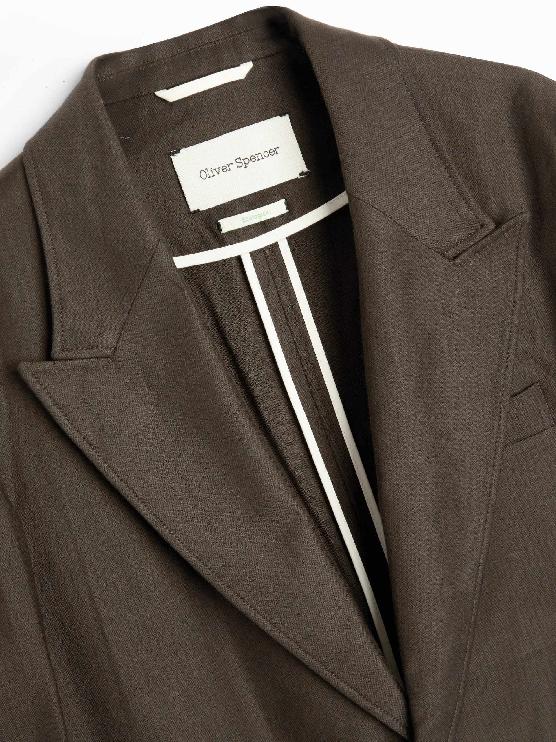 Laurel Jacket Eastman Brown sold by Oliver Spencer product image thumbnail 5