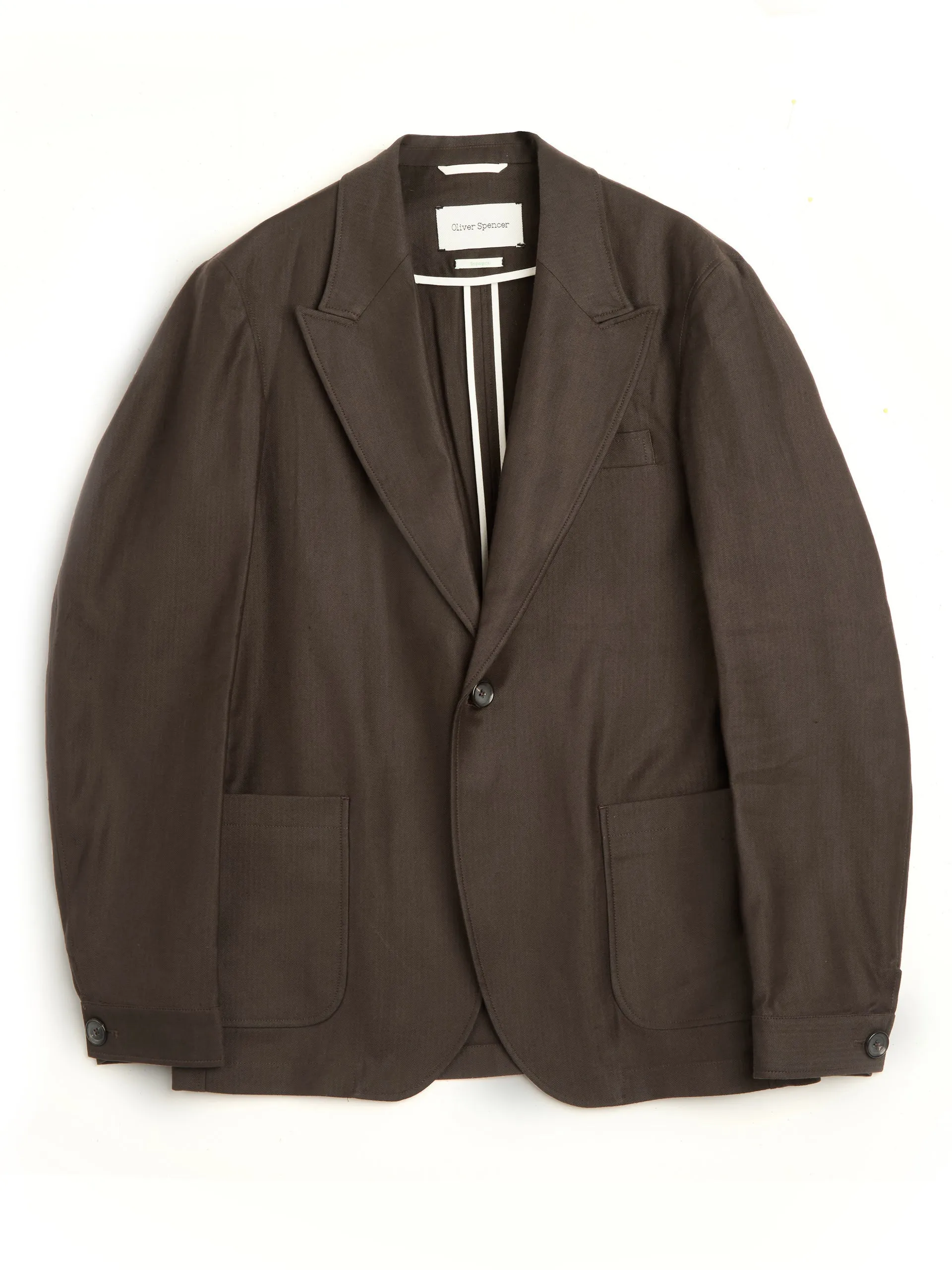 Laurel Jacket Eastman Brown sold by Oliver Spencer