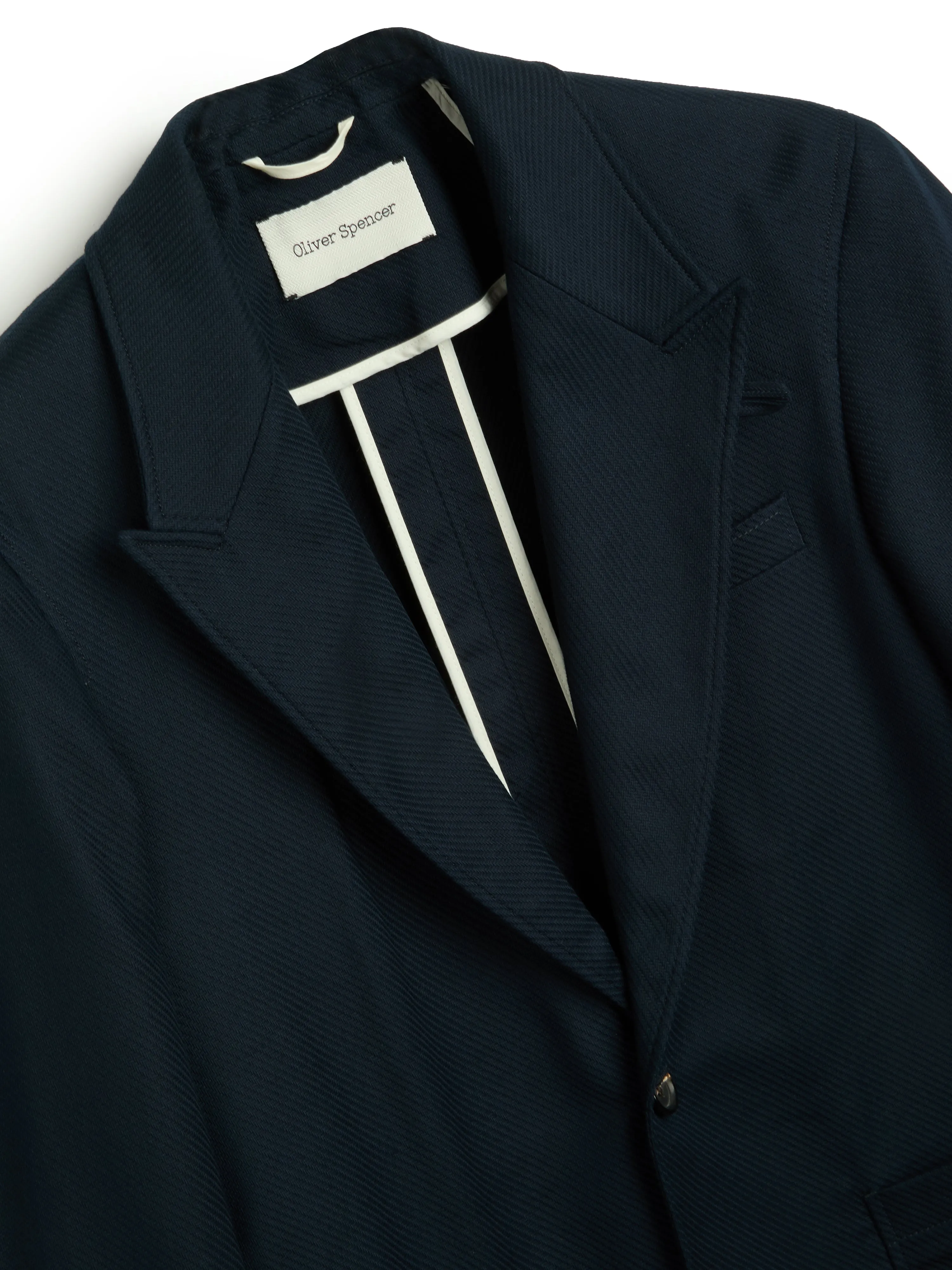 Mansfield Jacket Carmack Navy sold by Oliver Spencer product image thumbnail 5