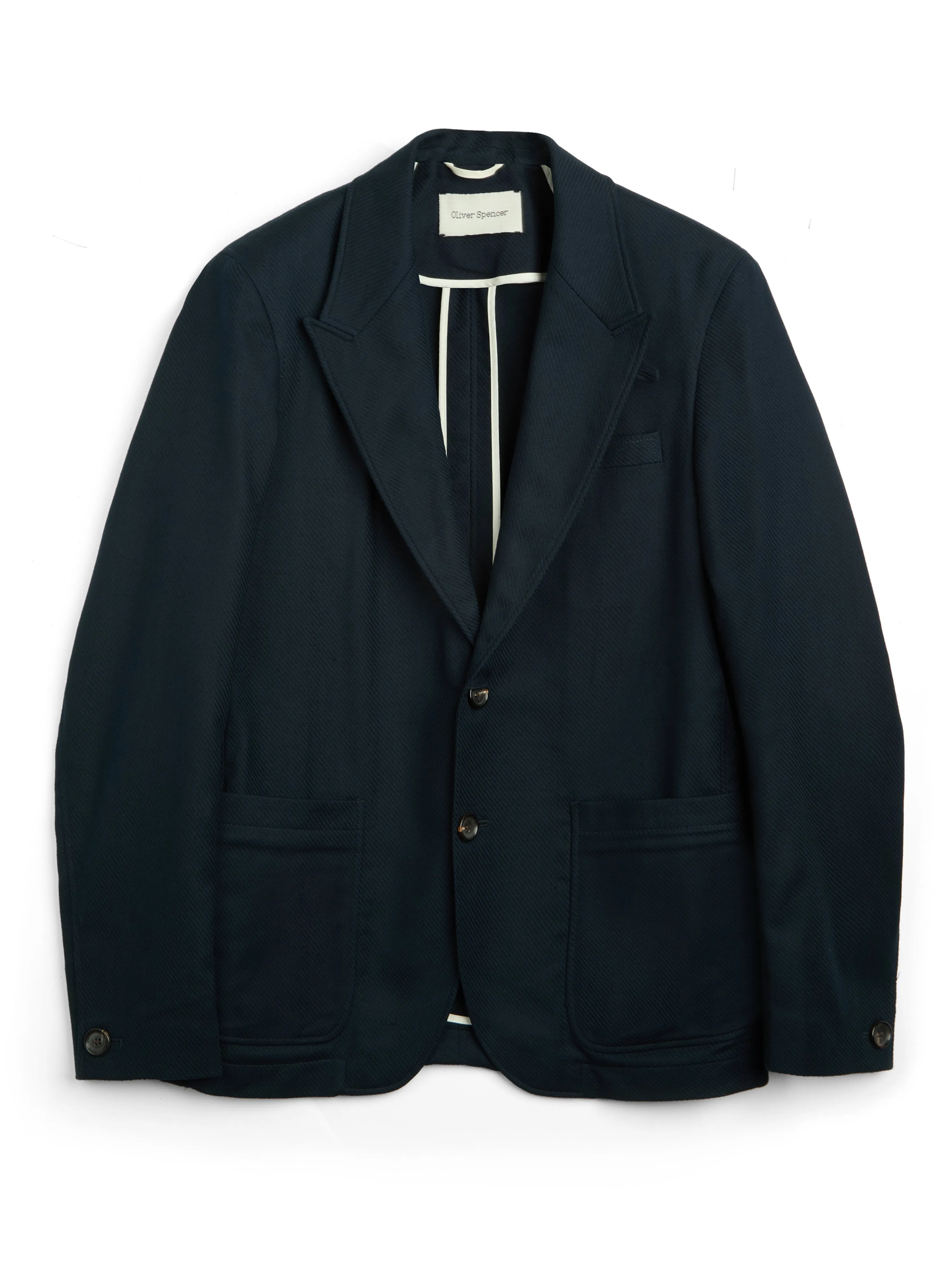 Mansfield Jacket Carmack Navy sold by Oliver Spencer