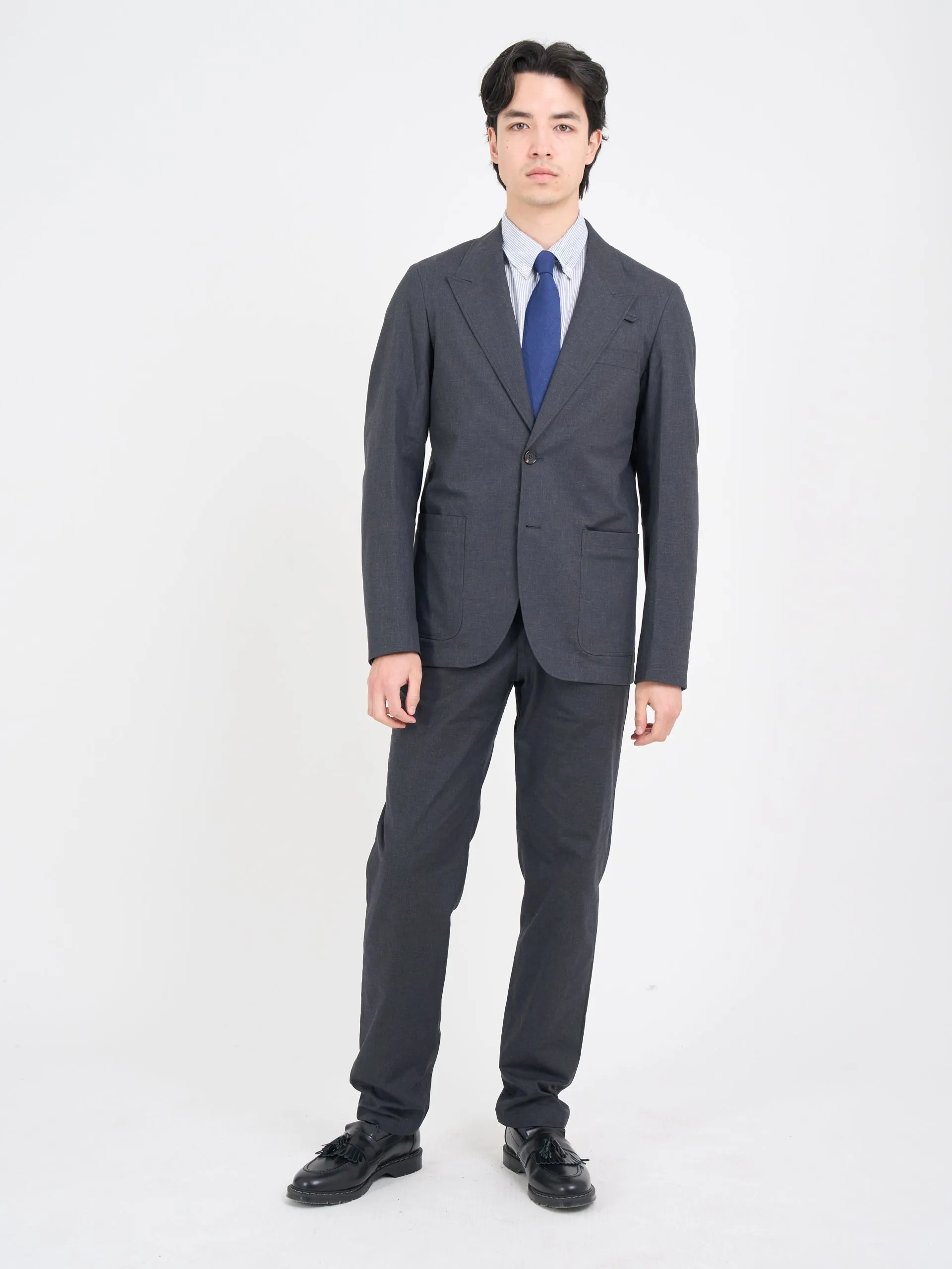 Mansfield Jacket Hock Charcoal sold by Oliver Spencer product image thumbnail 2