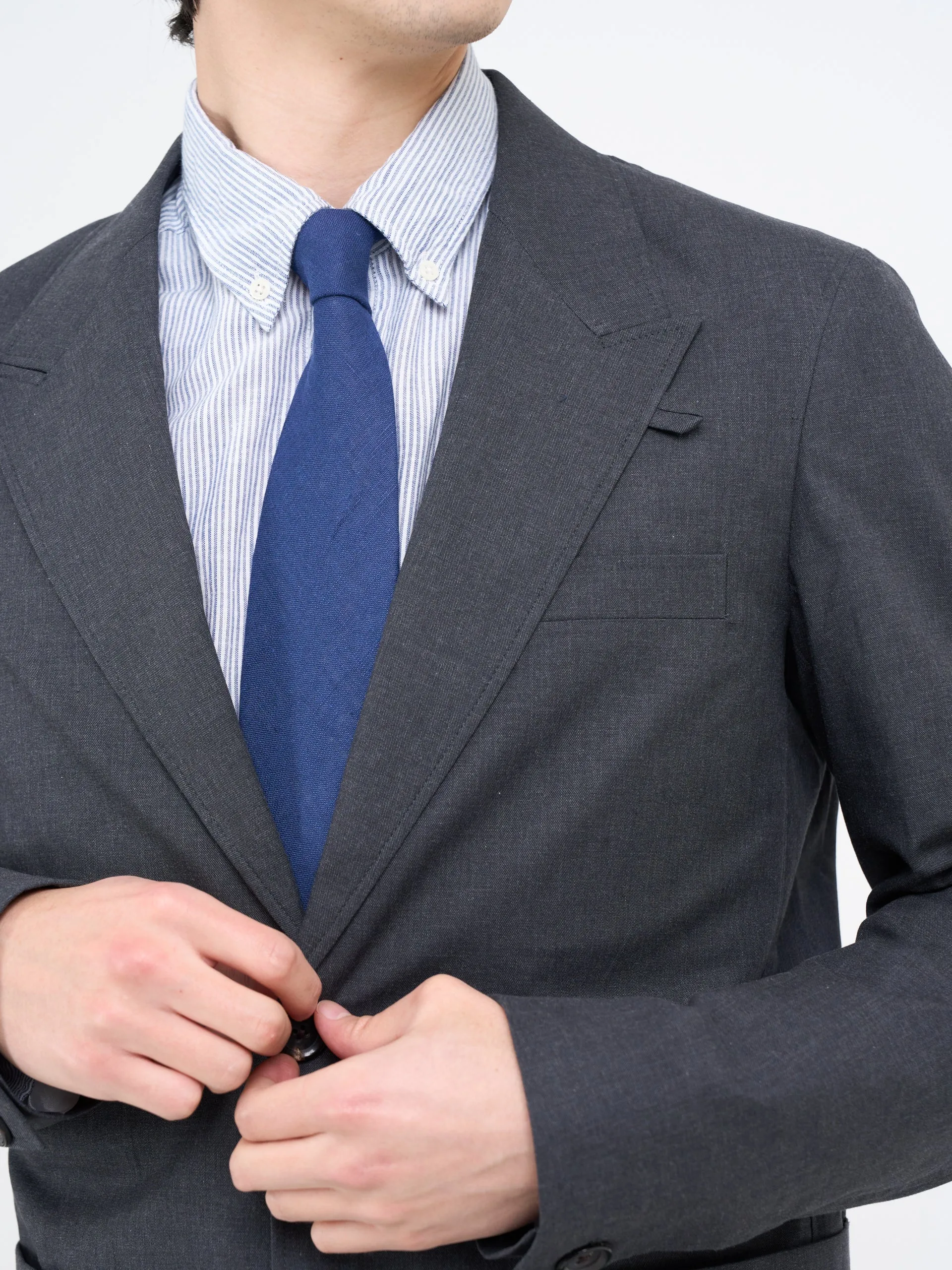 Mansfield Jacket Hock Charcoal sold by Oliver Spencer product image thumbnail 4