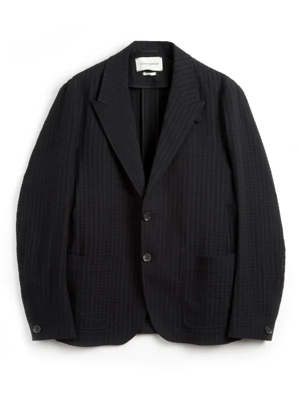 Mansfield Jacket Sampson Black sold by Oliver Spencer