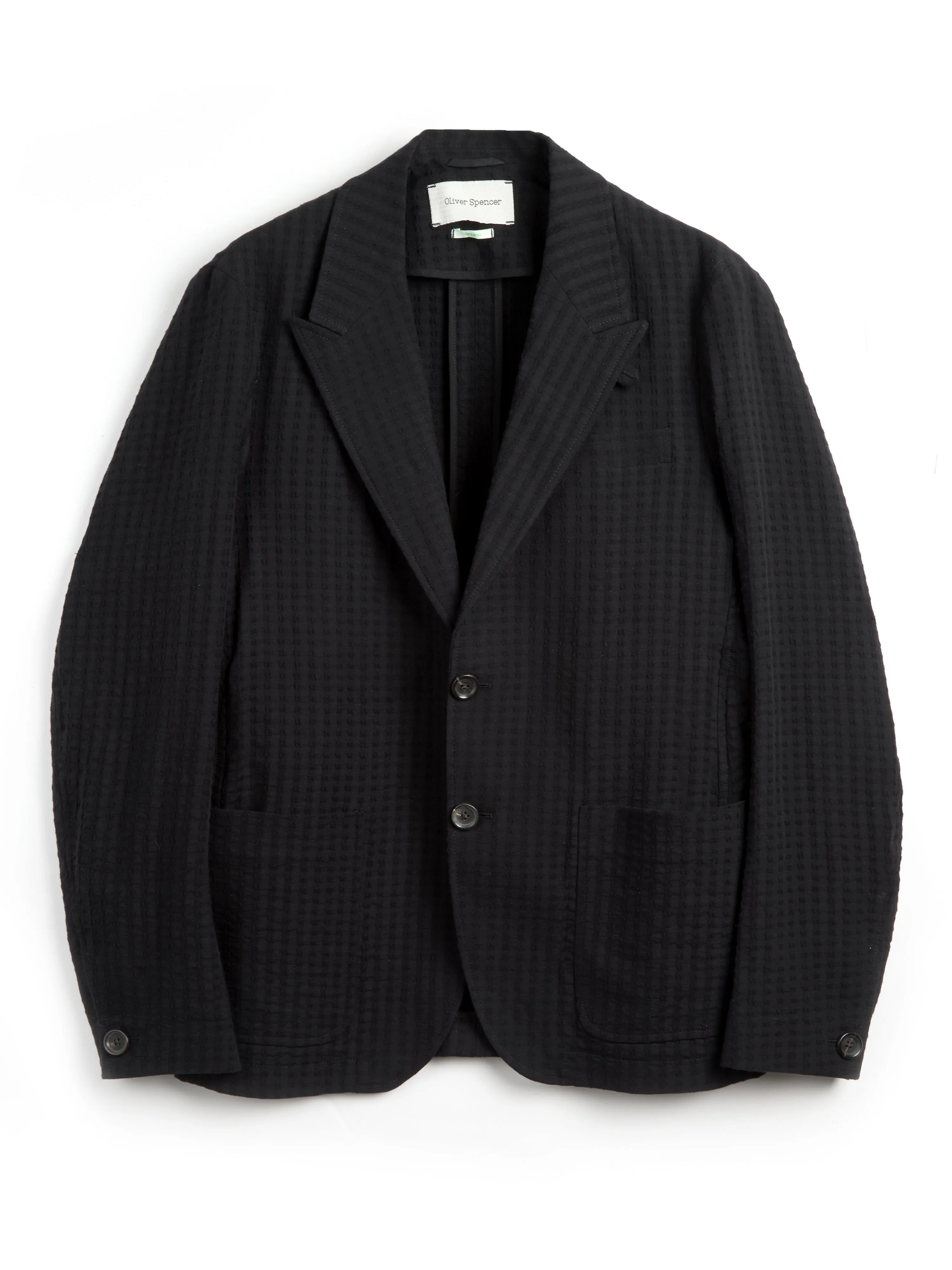 Mansfield Jacket Sampson Black sold by Oliver Spencer
