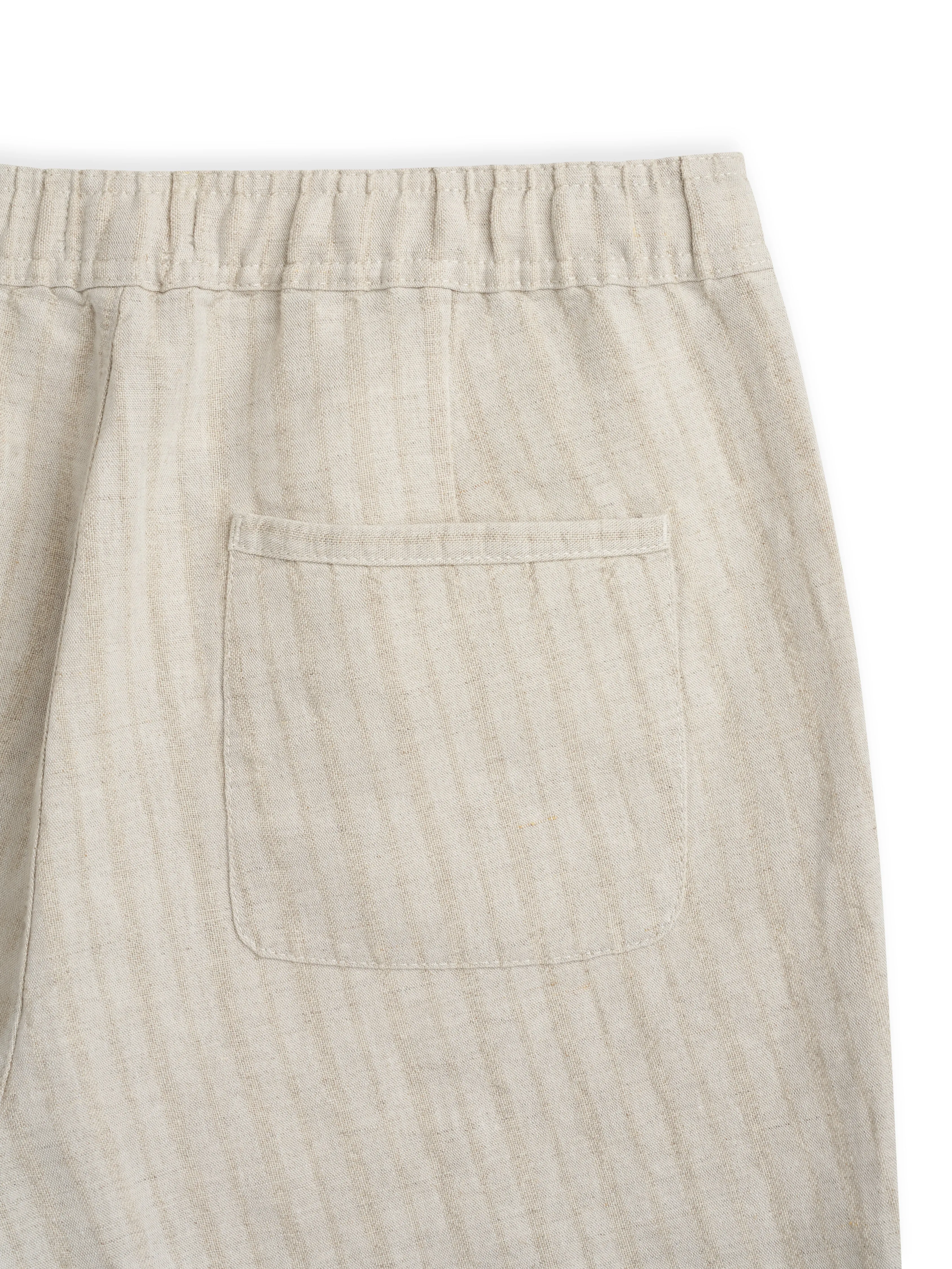 Osborne Drawstring Shorts Brenner Sand sold by Oliver Spencer product image thumbnail 4