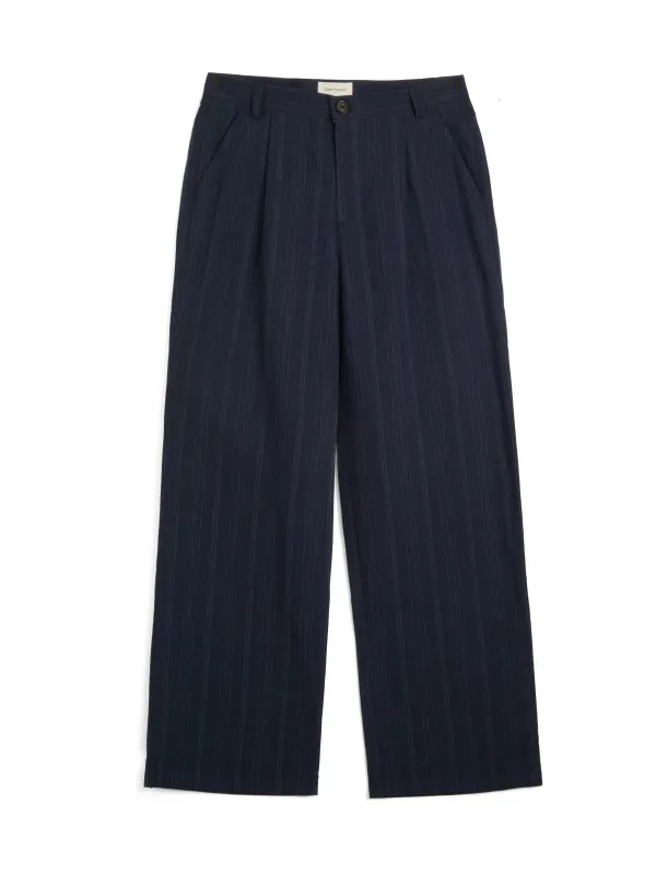 Orsman Trousers Evans Blue sold by Oliver Spencer
