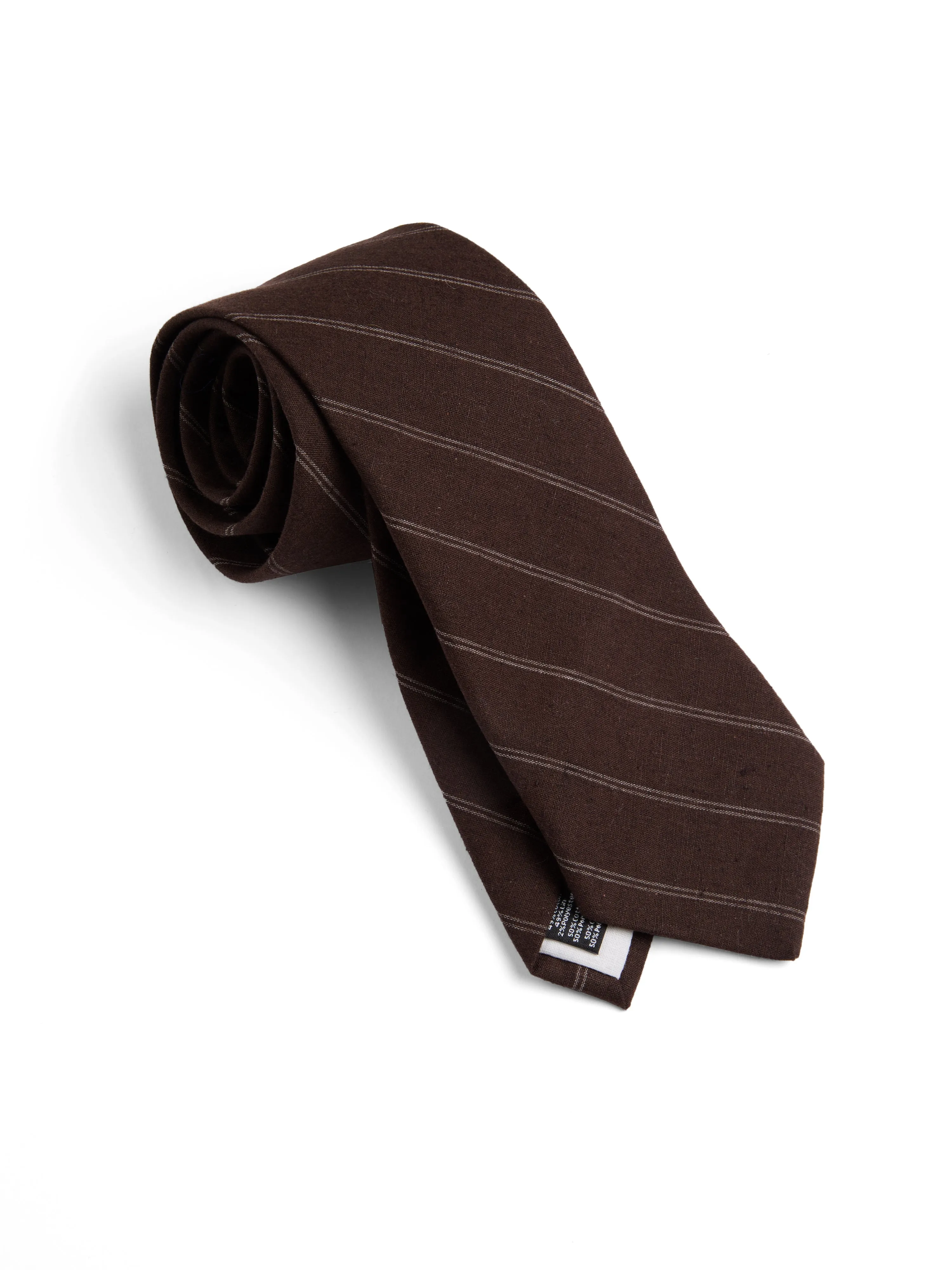 Tie Phillips Brown sold by Oliver Spencer product image thumbnail 3