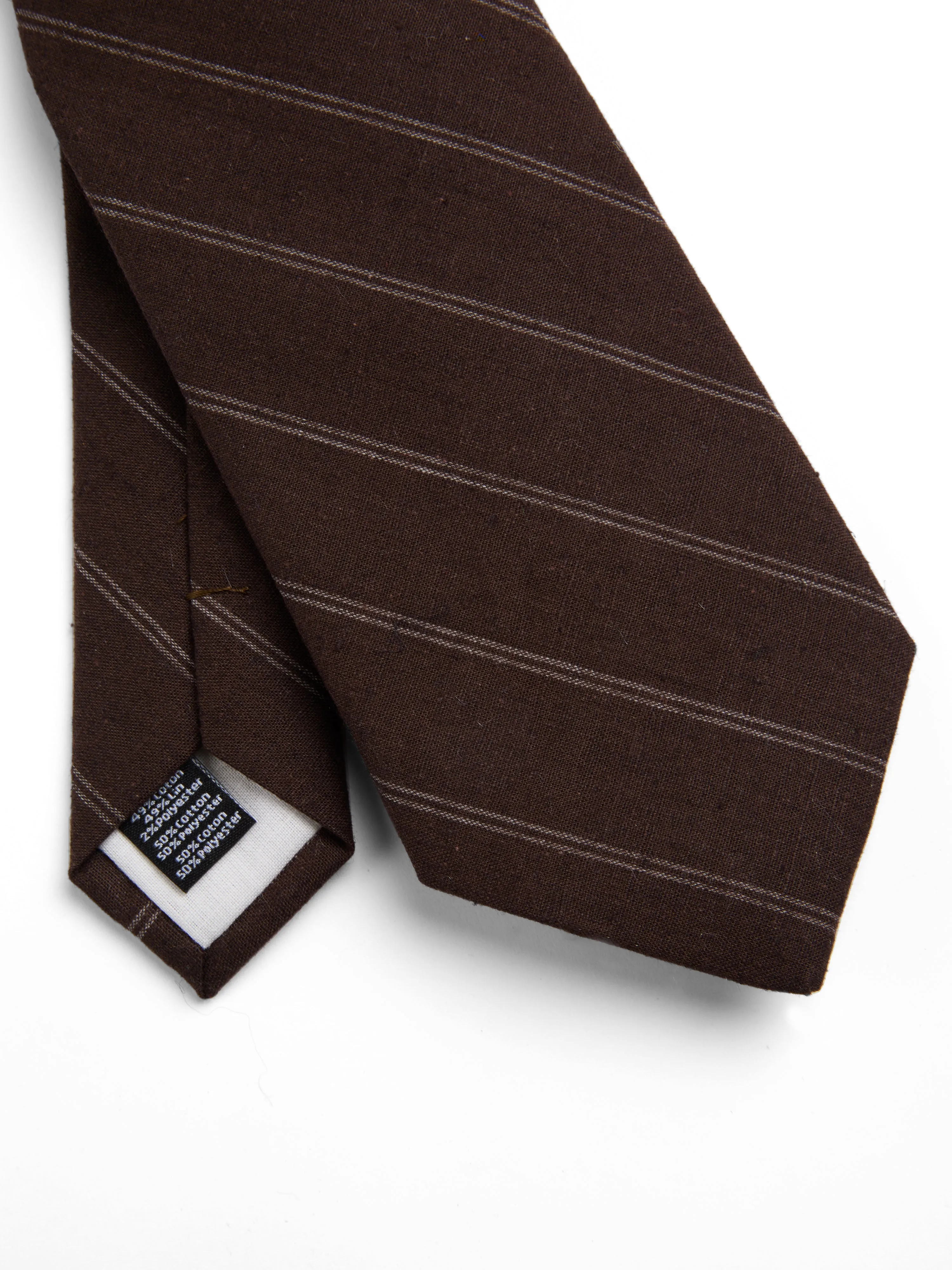 Tie Phillips Brown sold by Oliver Spencer product image thumbnail 2
