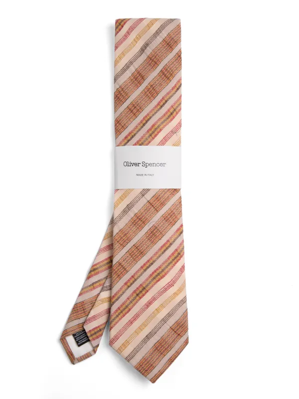 Tie Brightwell Multi sold by Oliver Spencer