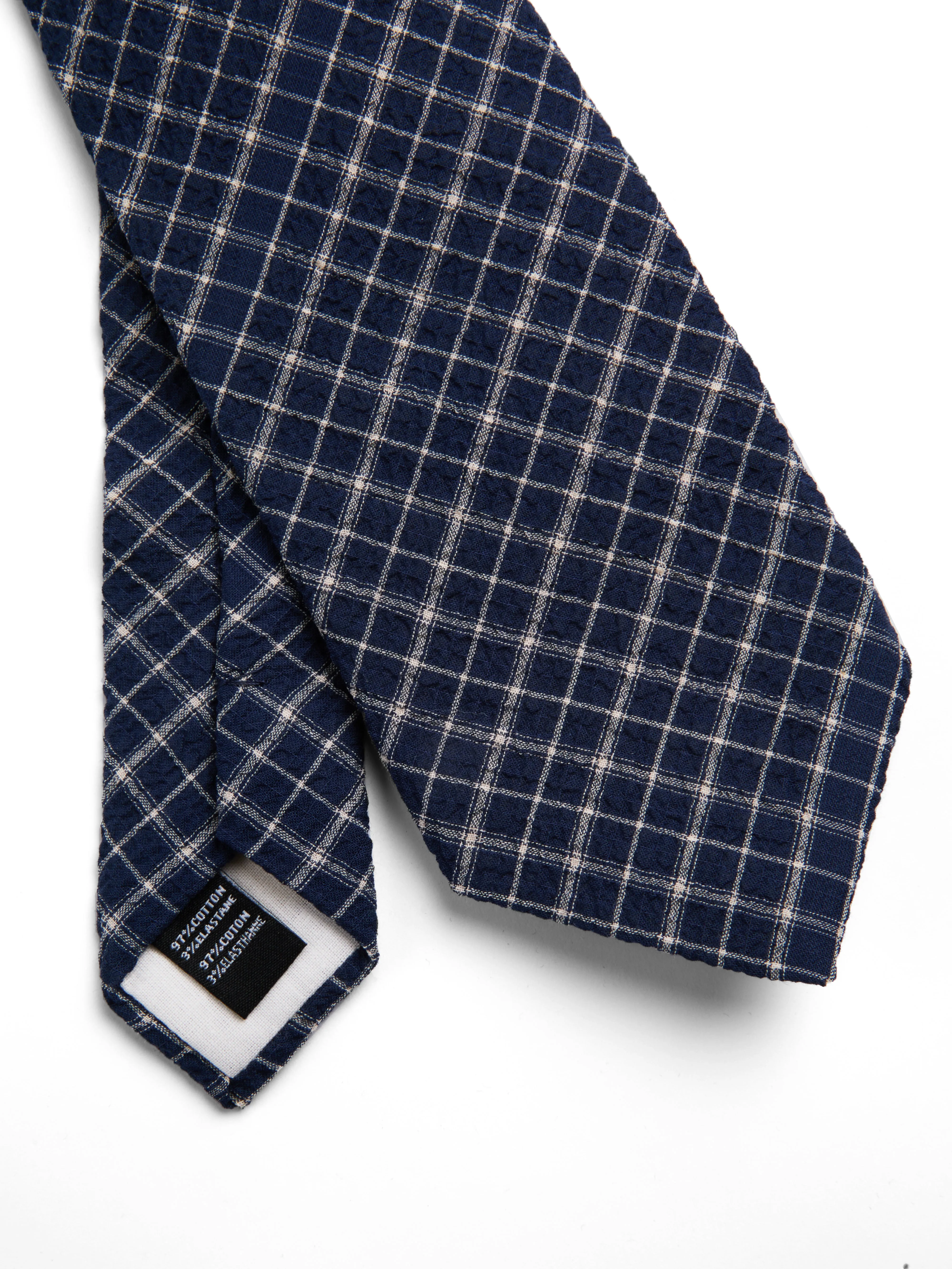 Tie Priory Navy sold by Oliver Spencer product image thumbnail 2