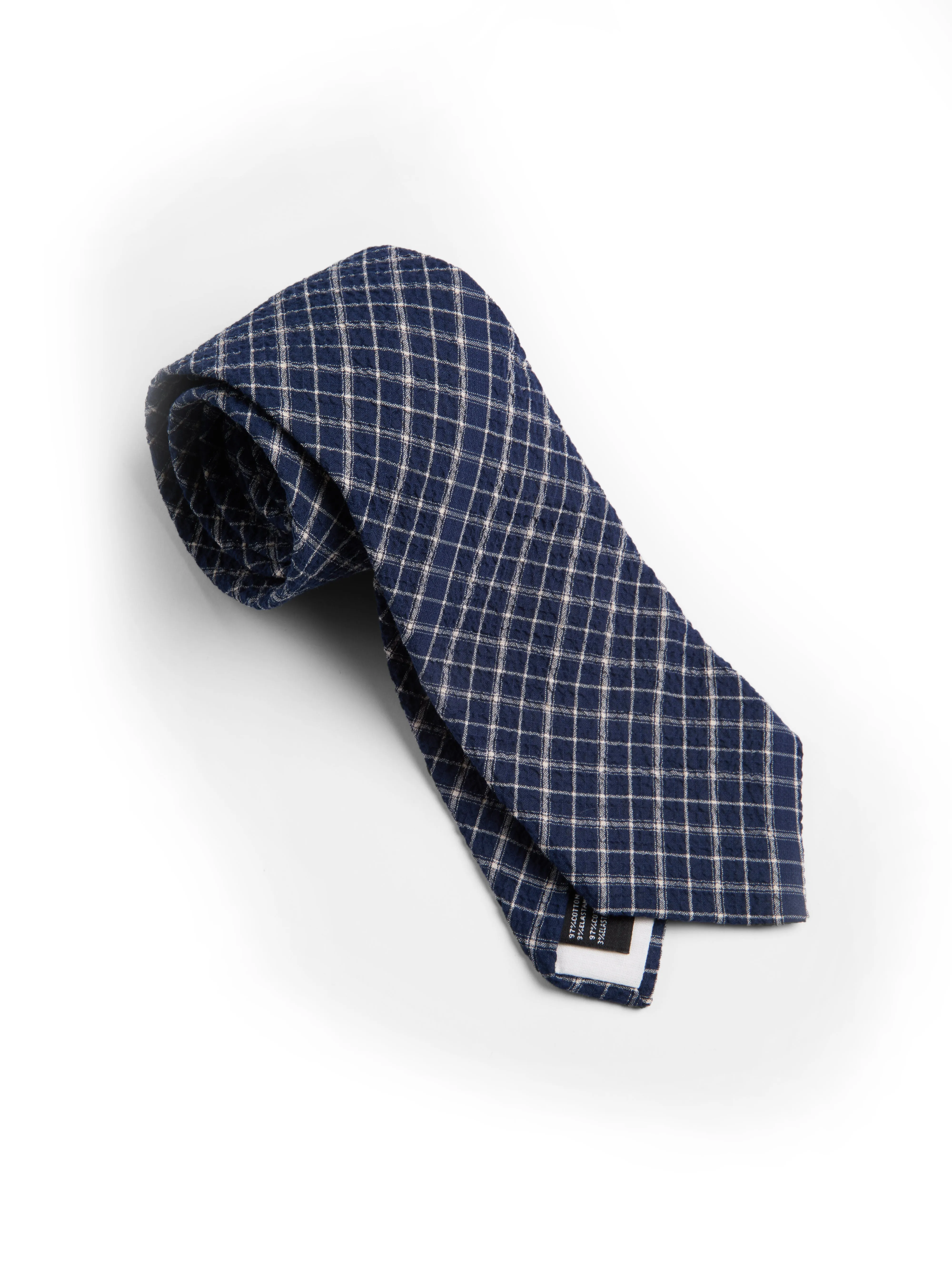 Tie Priory Navy sold by Oliver Spencer product image thumbnail 3